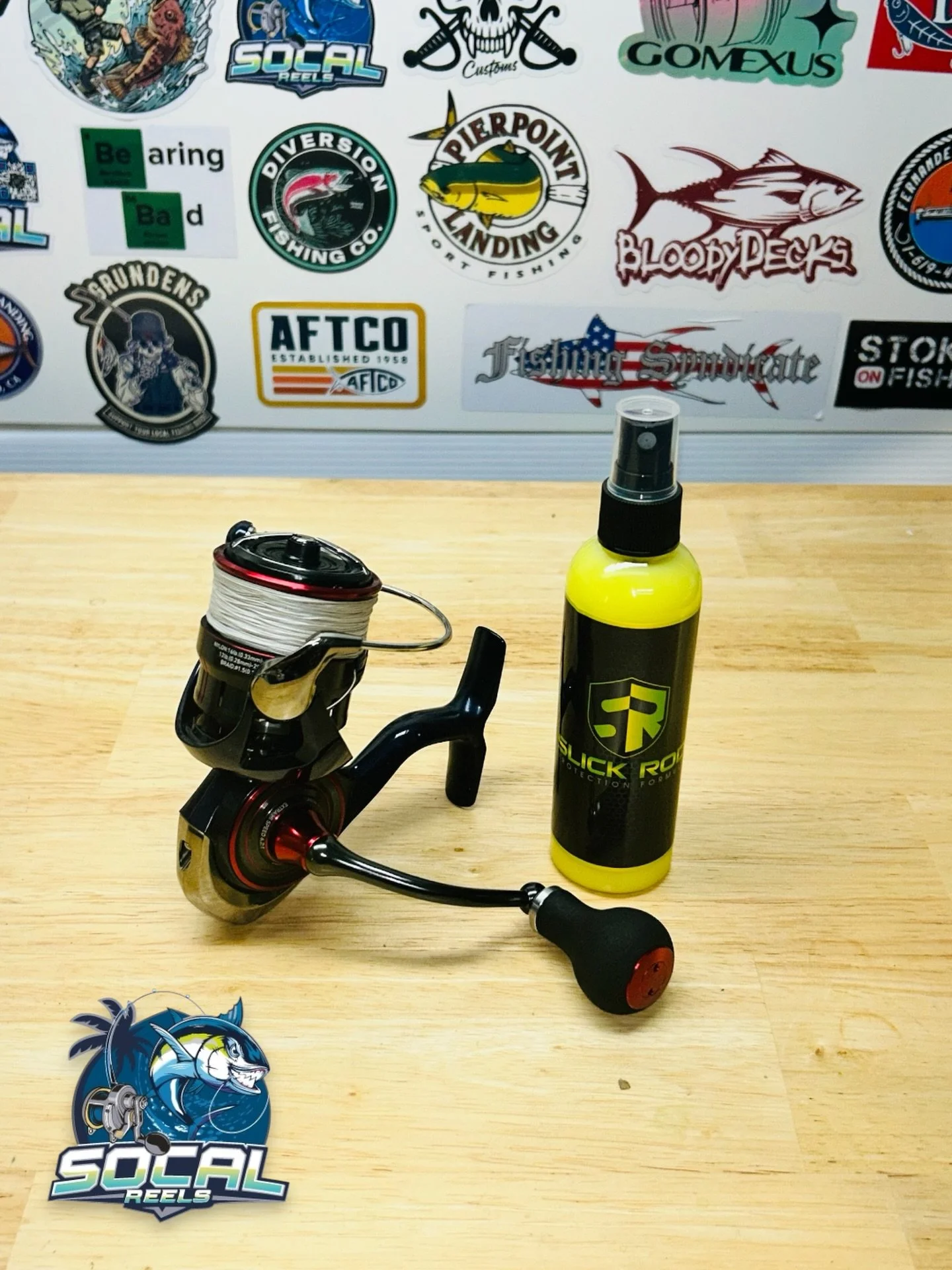 Victor, your fishing reel is cleaned up, tuned up and ready to fish!  Thank you for your business!

✅ Ceramic wax coated @slickrodusa