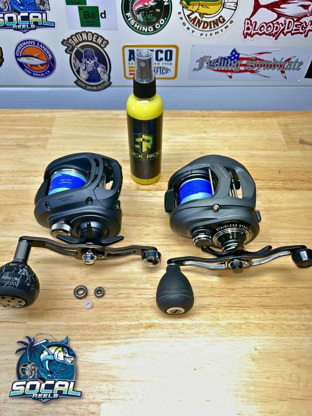 Ned, your fishing reels are cleaned up, tuned up and ready to fish!  Thank you for your business!

✅ Ceramic wax coated @slickrodusa 

✅ Ceramic spool bearing upgrade

DM to purchase Slick Rod Ceramic Wax to protect your reels and rods! Also helps ke