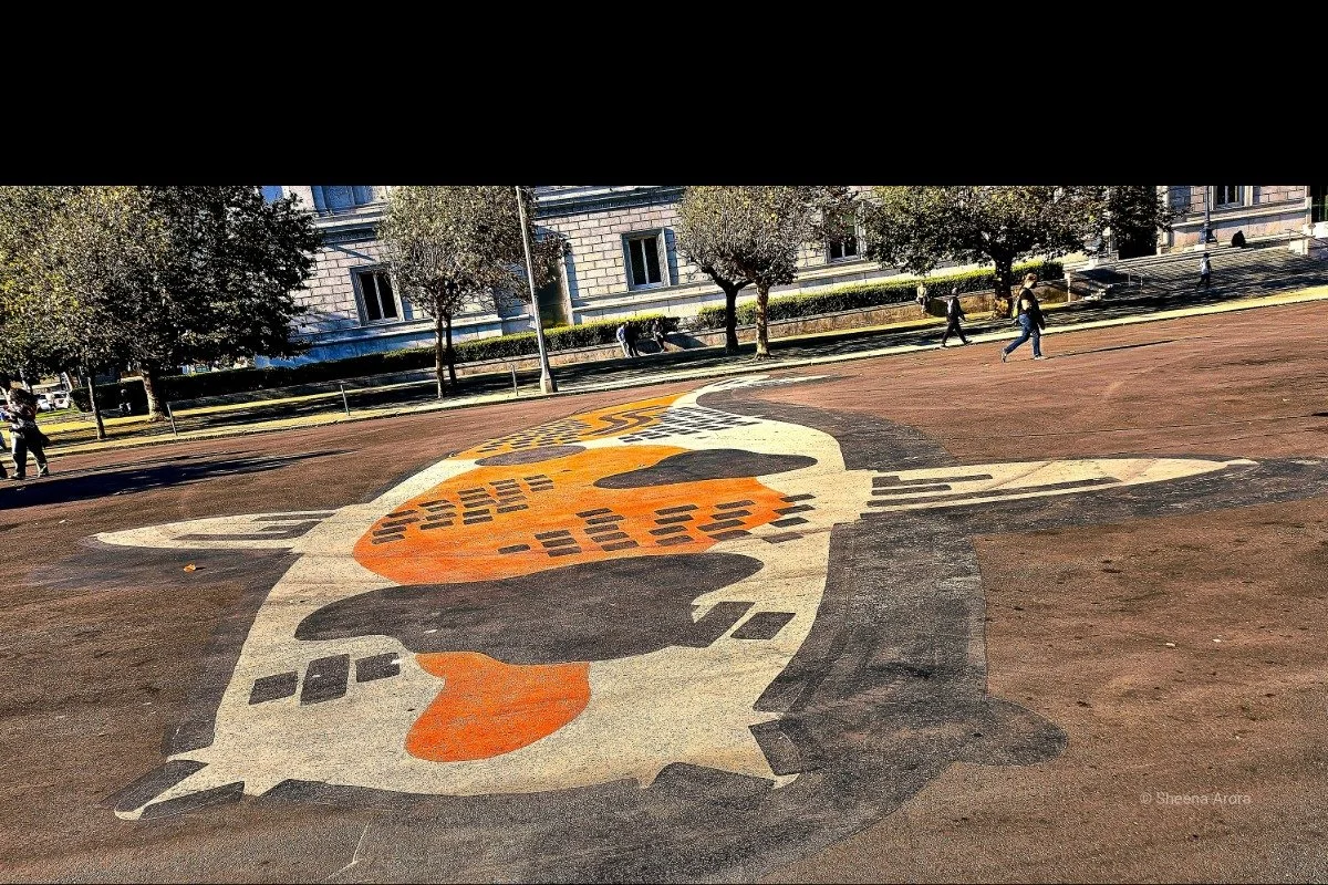 Koi Mural