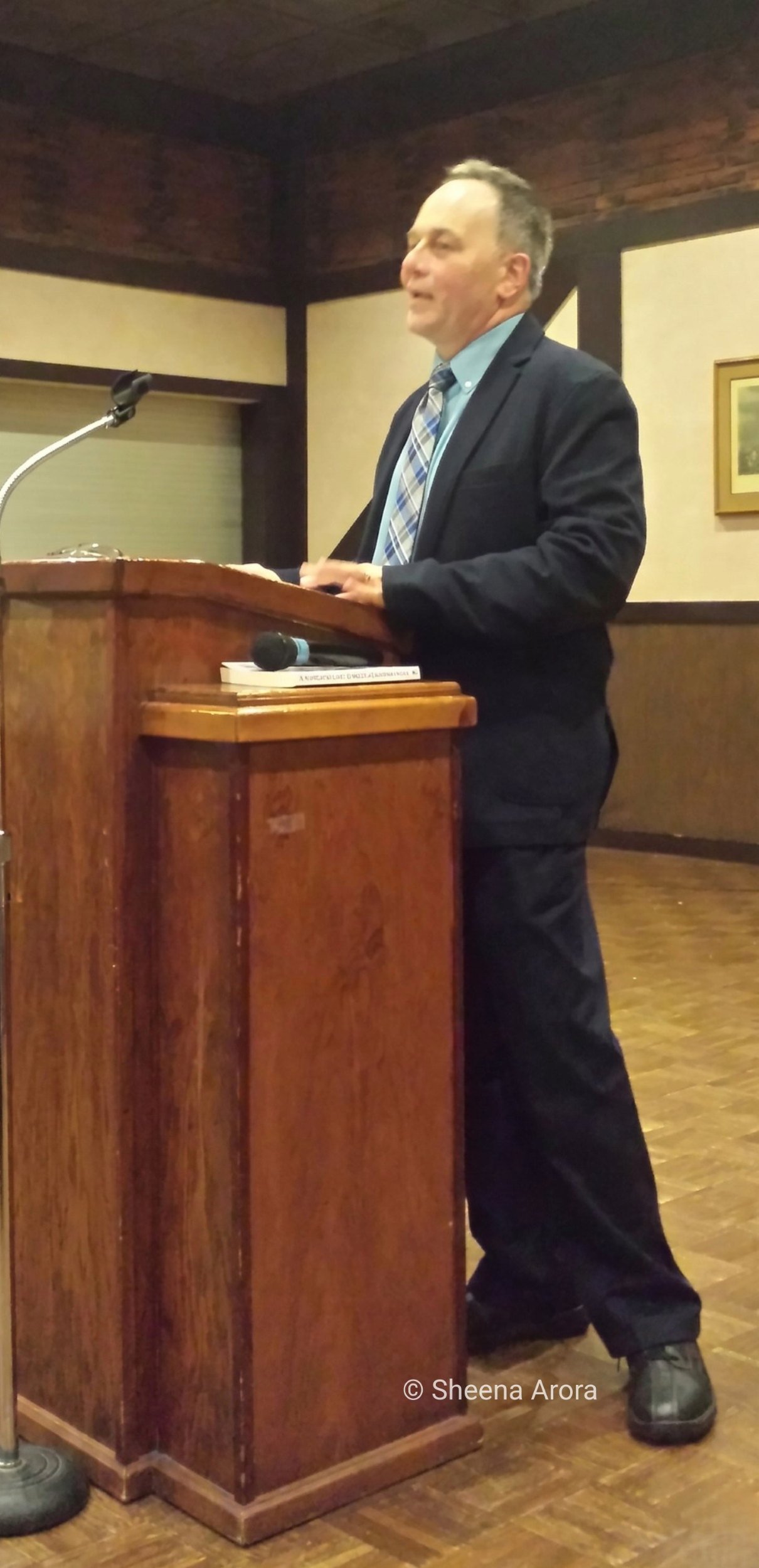 Author Sheena Arora deconstructs a masterclass in memoir from speaker Kevin Fisher-Paulson
