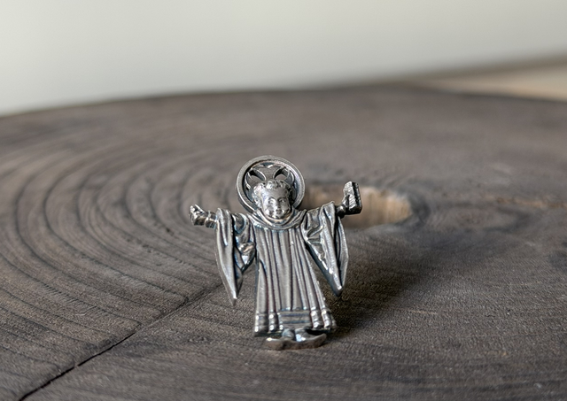 Ansteckpin Kindl Sterlingsilber