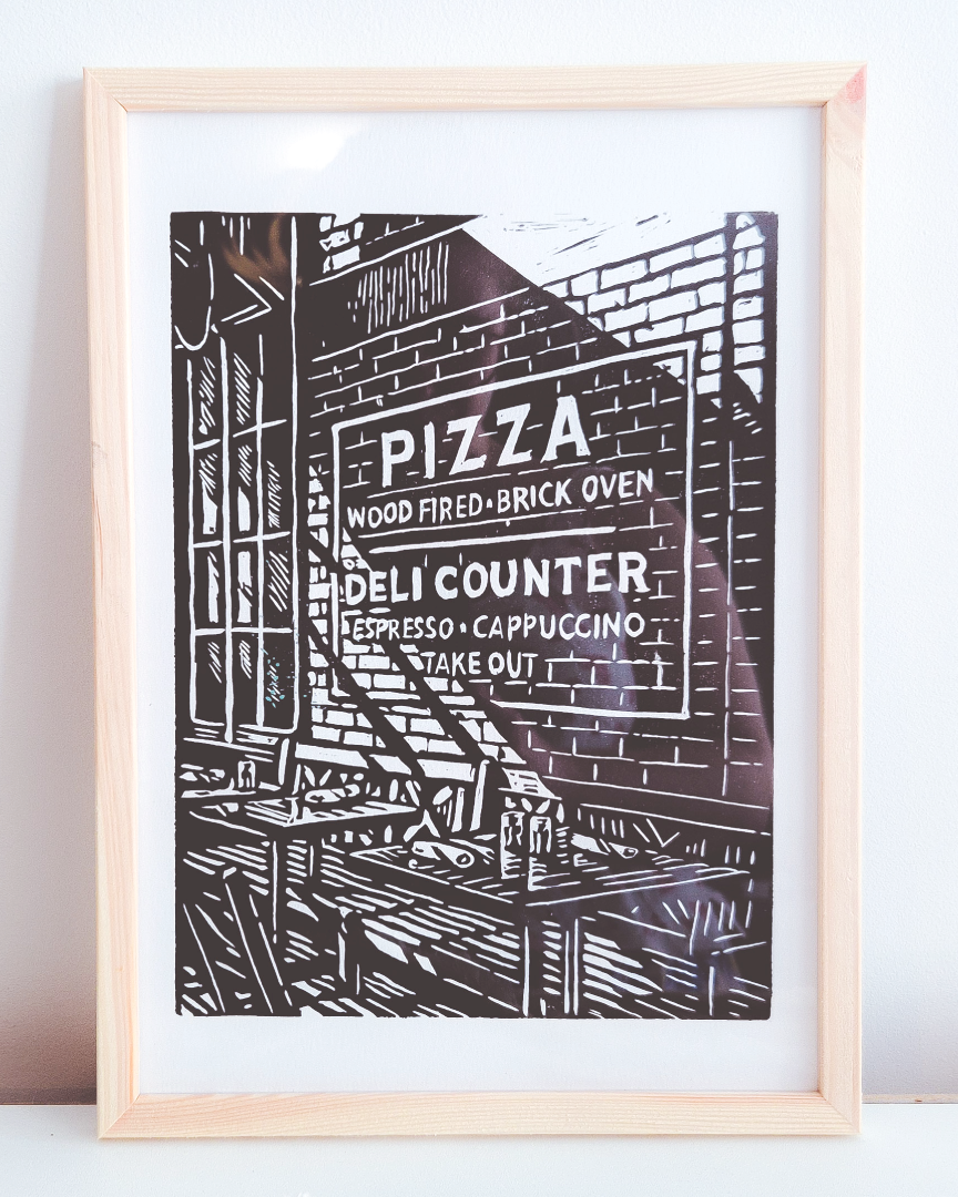 linogravure-artisanale-new-york-pizza-estampes-de-minuit.png
