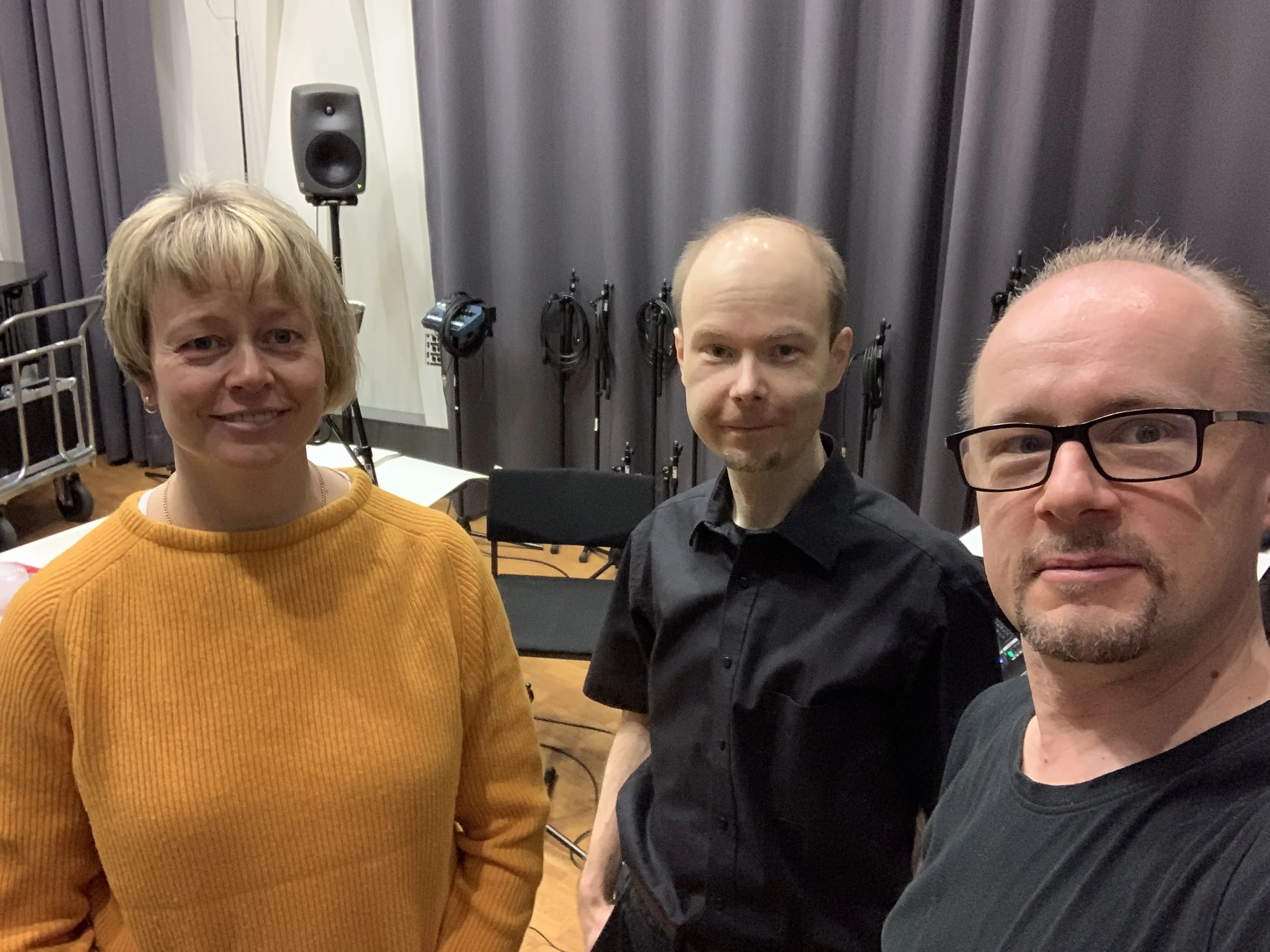 Testing the Electronic Sections at the Helsinki Music Centre with Timo Kurkikangas