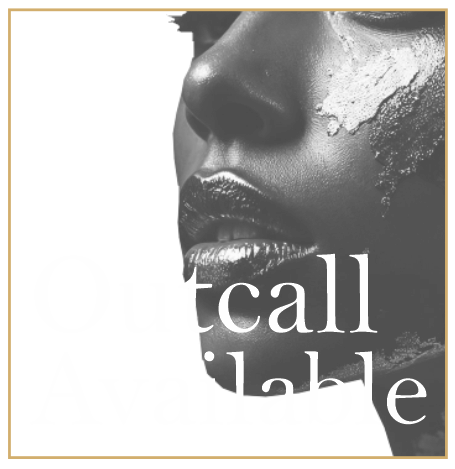 Close-up of a woman's face with black lipstick and makeup, with text overlay that says 'Call adaptable.'