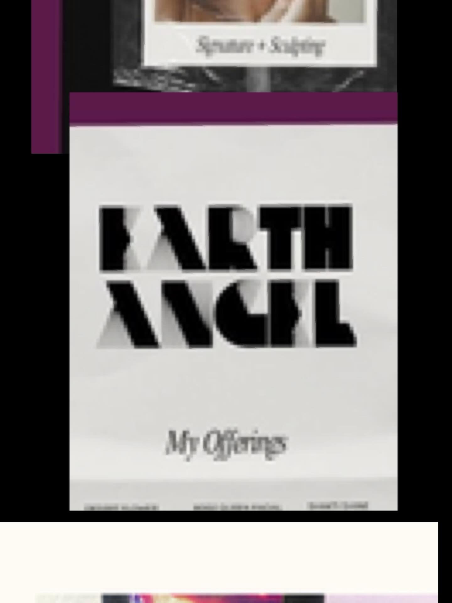 The Earth Angel logo was first designed in 2017 and we refreshed the website in 2020. Again, the aesthetic was a bit ahead of time and still holds strong 💪🏽