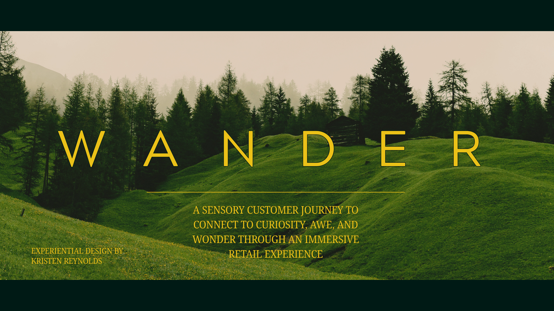 Wander - Immersive Customer Journey