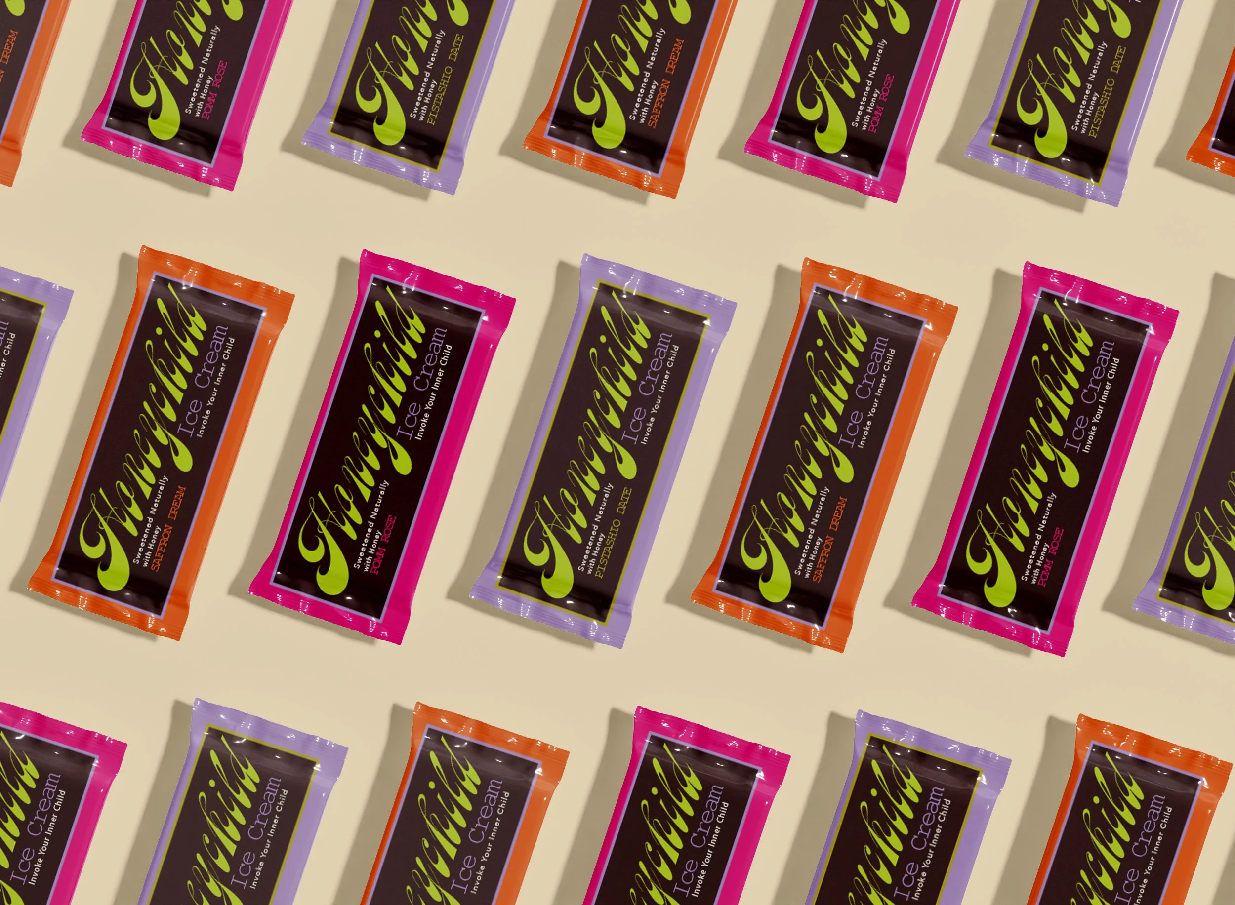 Wrapper pattern — brand system extended to grab-and-go format