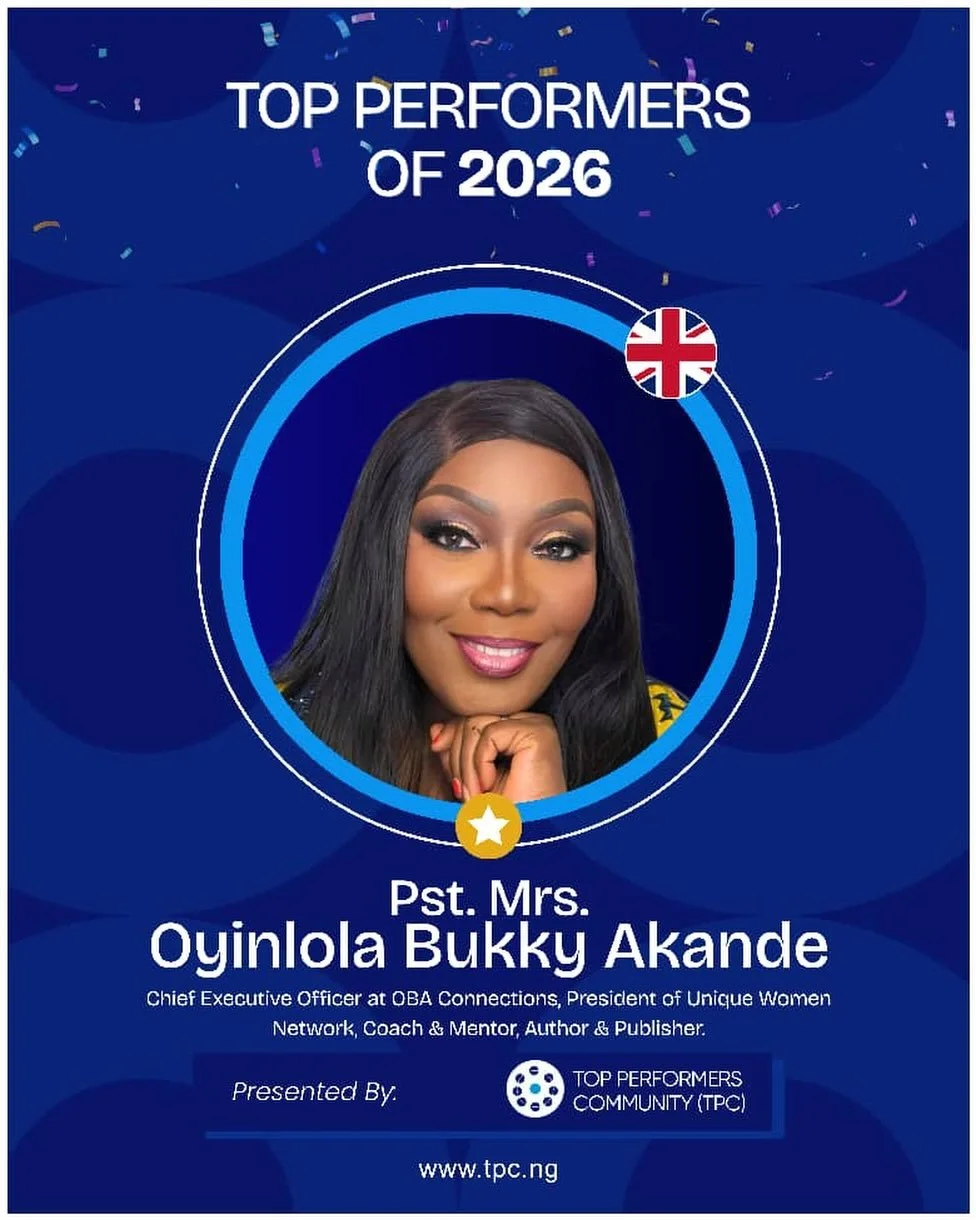 I&rsquo;m deeply humbled and grateful to be recognized as one of the *Top Performers of 2026* by Top Performers Community (TPC).

This award is not just about me, but about God&rsquo;s faithfulness, grace, and the strength He gives daily to serve, 
