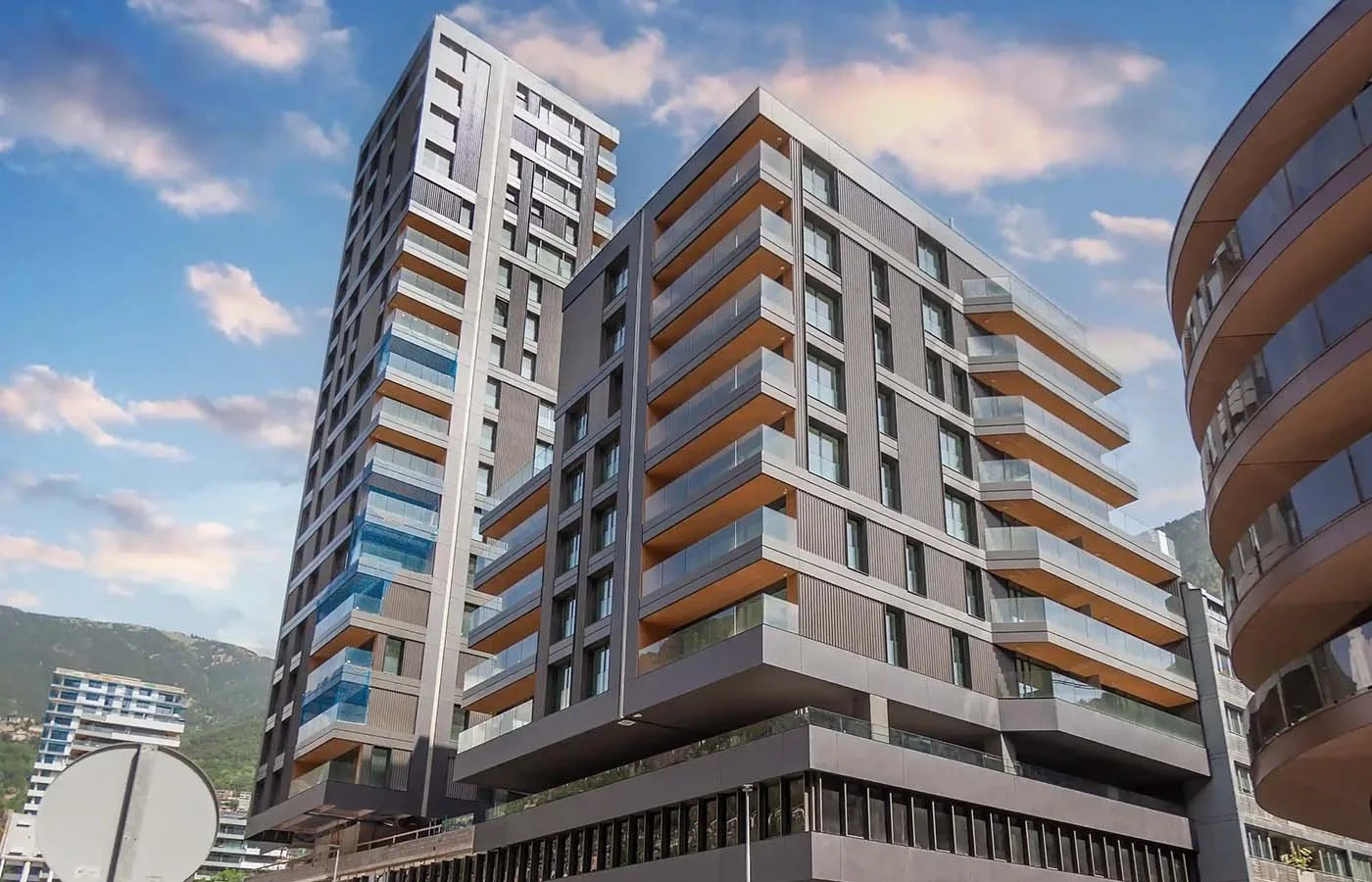 Fotografia de la Torre Zenit situada a Escaldes-Engordany