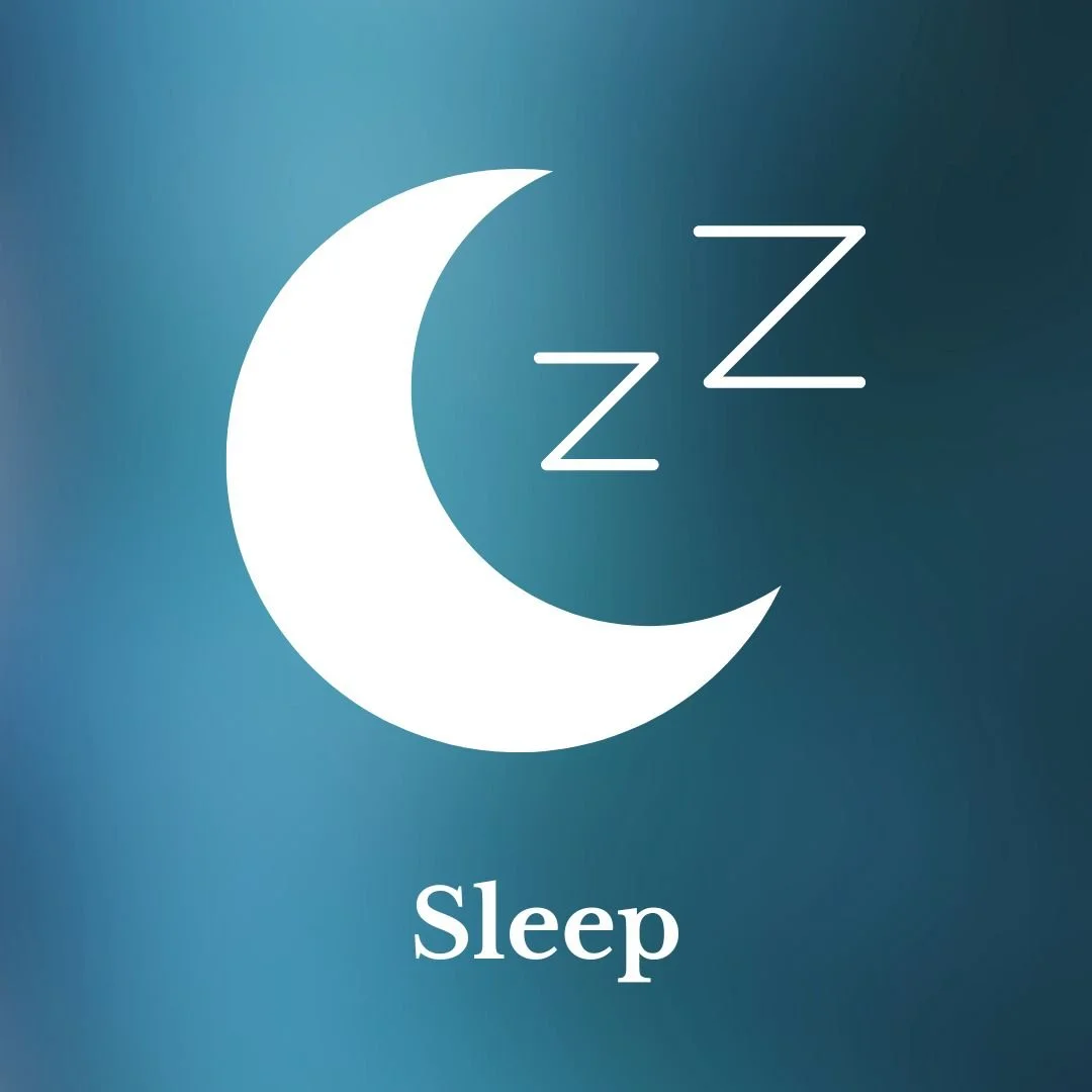 Sleep icon representing rest and sleep quality