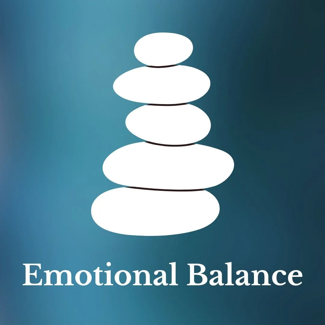 Emotional balance icon representing stress regulation and mental wellbeing