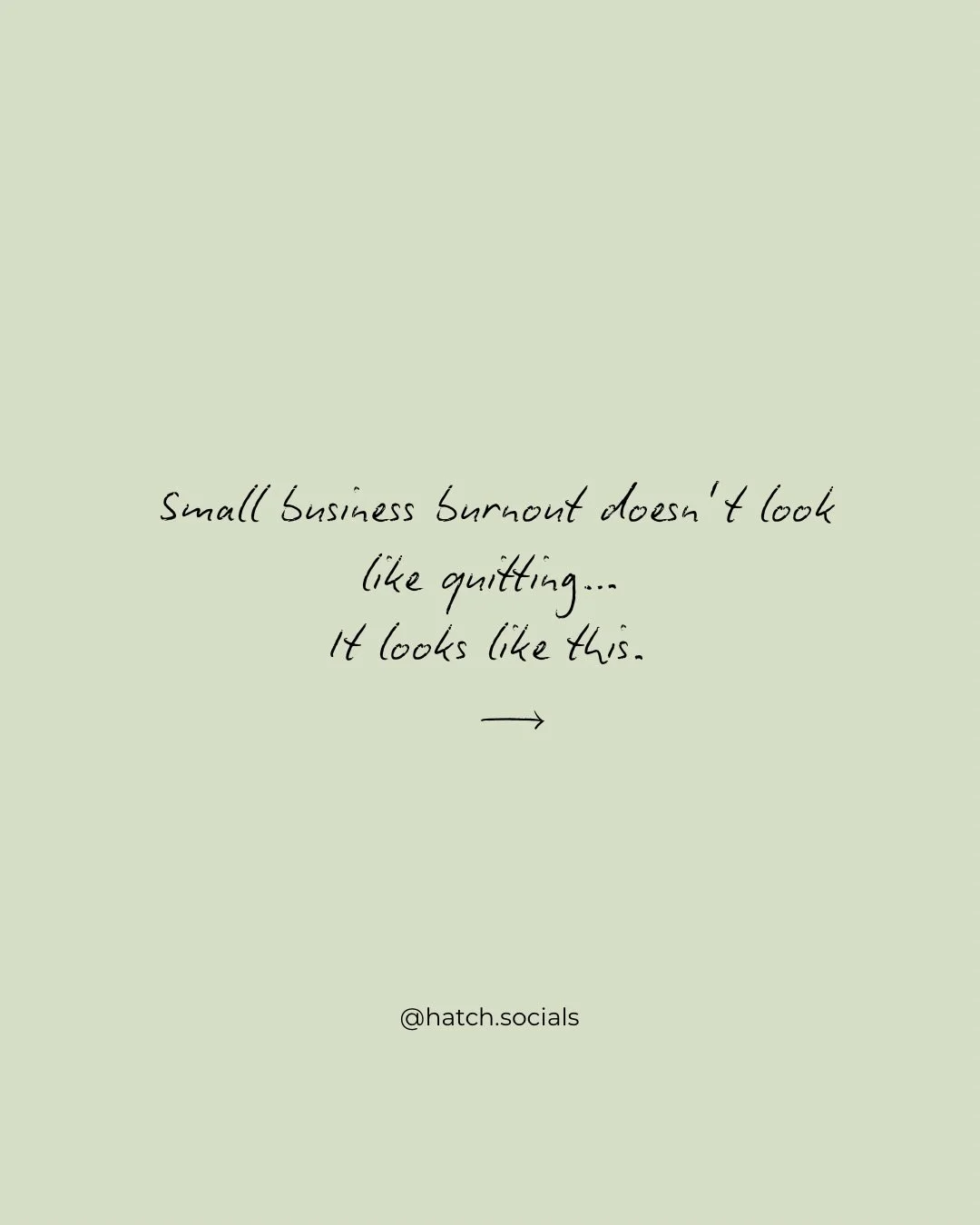 Running a small business can be deeply fulfilling&hellip;
and quietly overwhelming at the same time 🫶

Burnout doesn&rsquo;t always show up as wanting to quit. Sometimes it looks like pushing through, wearing every hat, and telling yourself you&rsqu