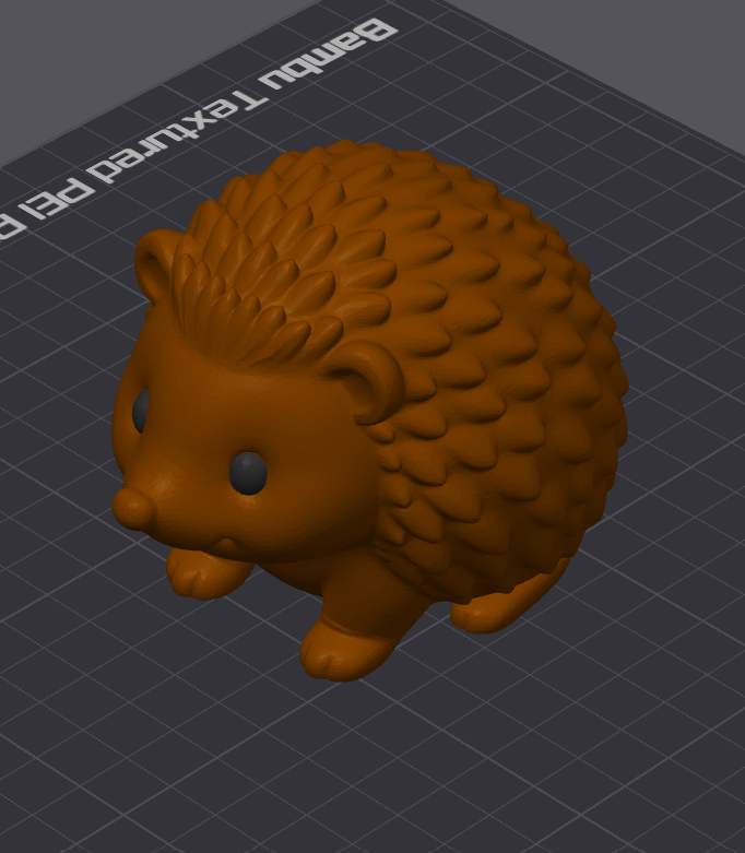 Multi-Color Hedgehog