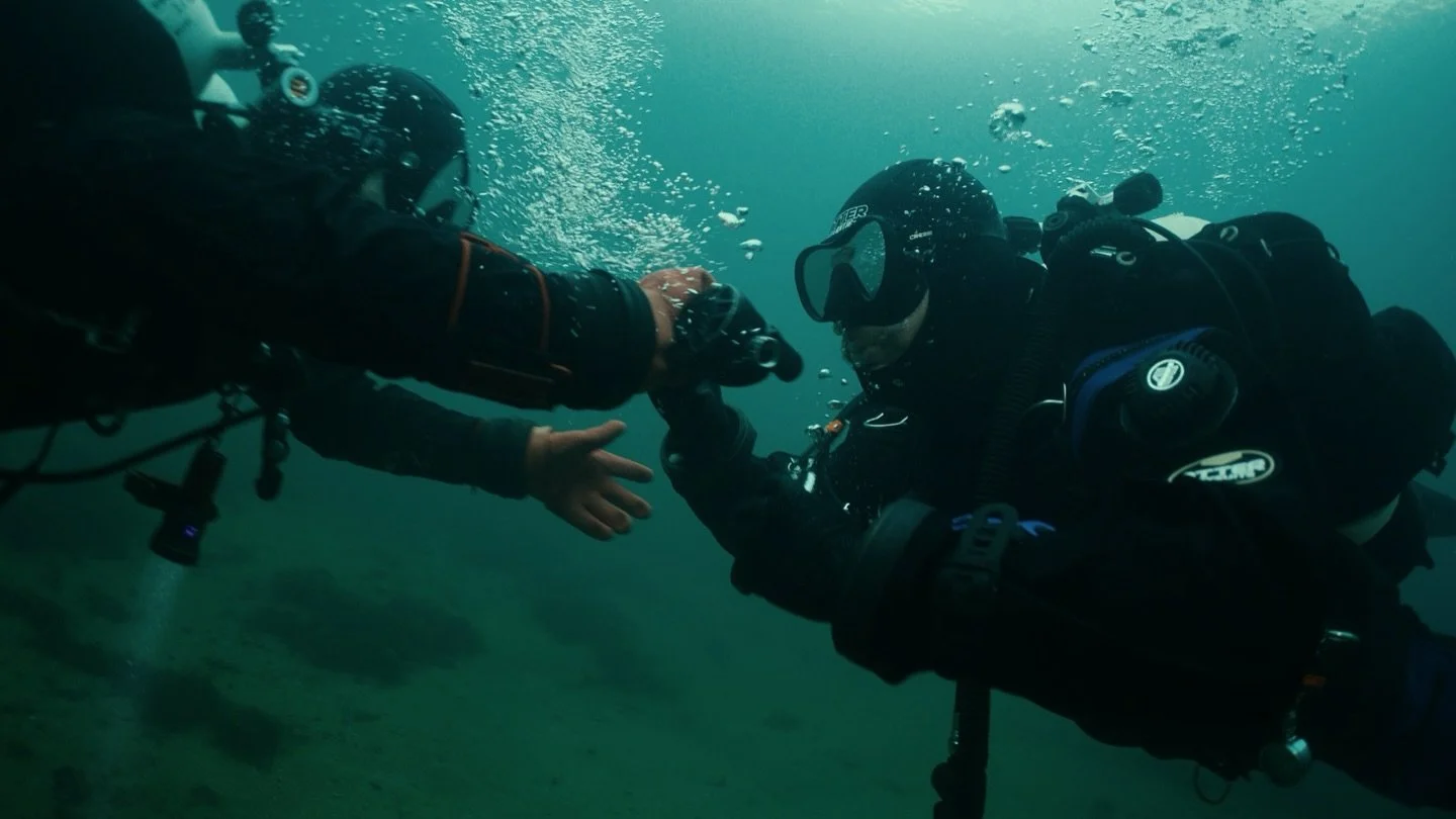 ~ out of gas scenario ~ 

the scenario we all hope to never face, yet one we should never stop training.

We plan our dives carefully and carry the gas we need, but diving is a team activity and preparedness is part of looking after each other. Pract