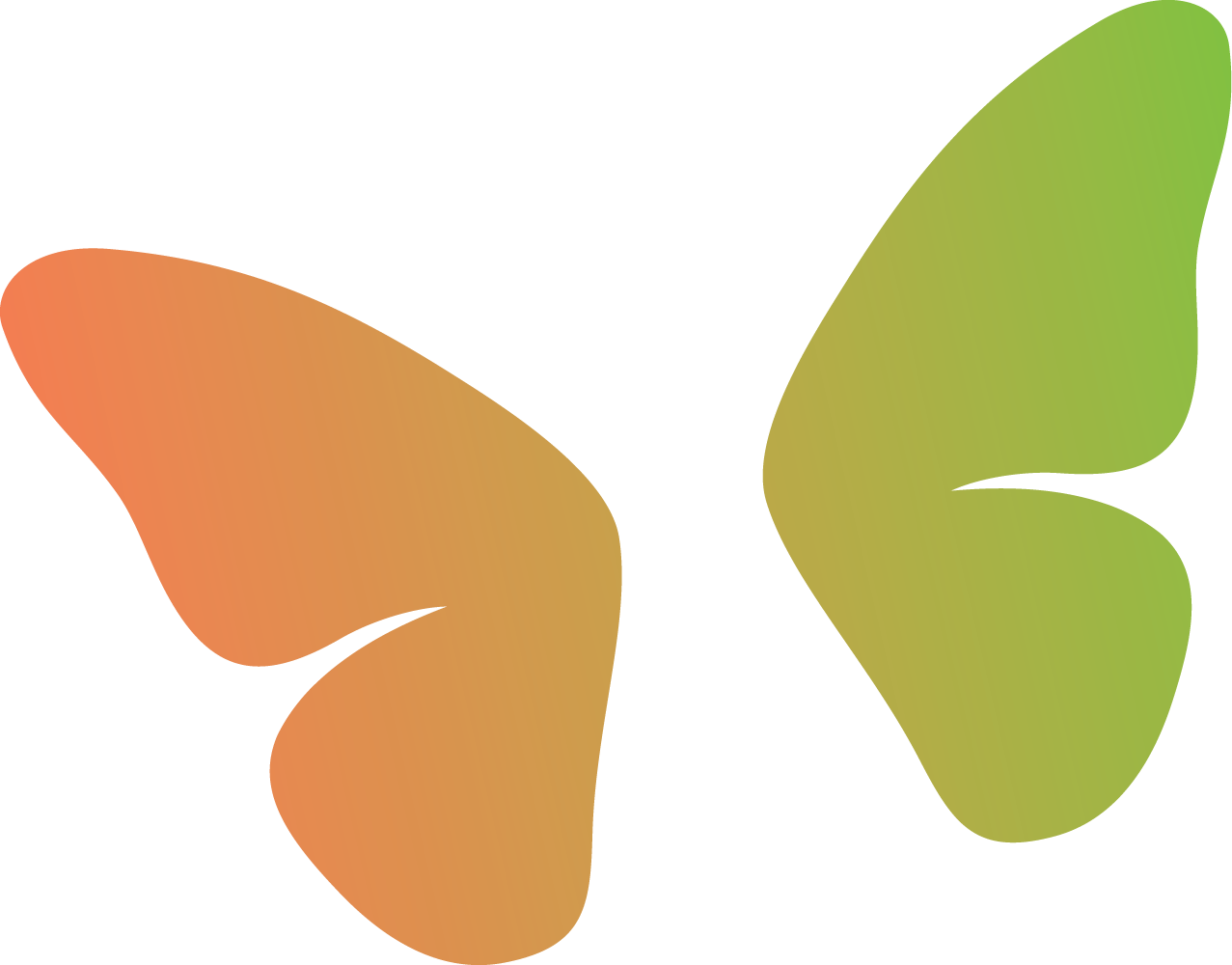 Stylized graphic of a funnel with green, orange, black, and white colors.