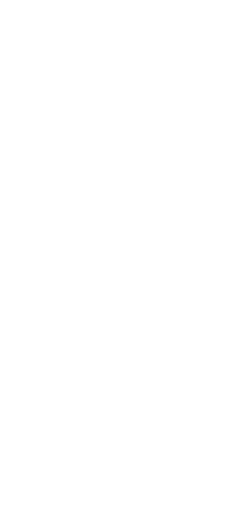 A large white curved arrow pointing to the bottom left corner on a black background.