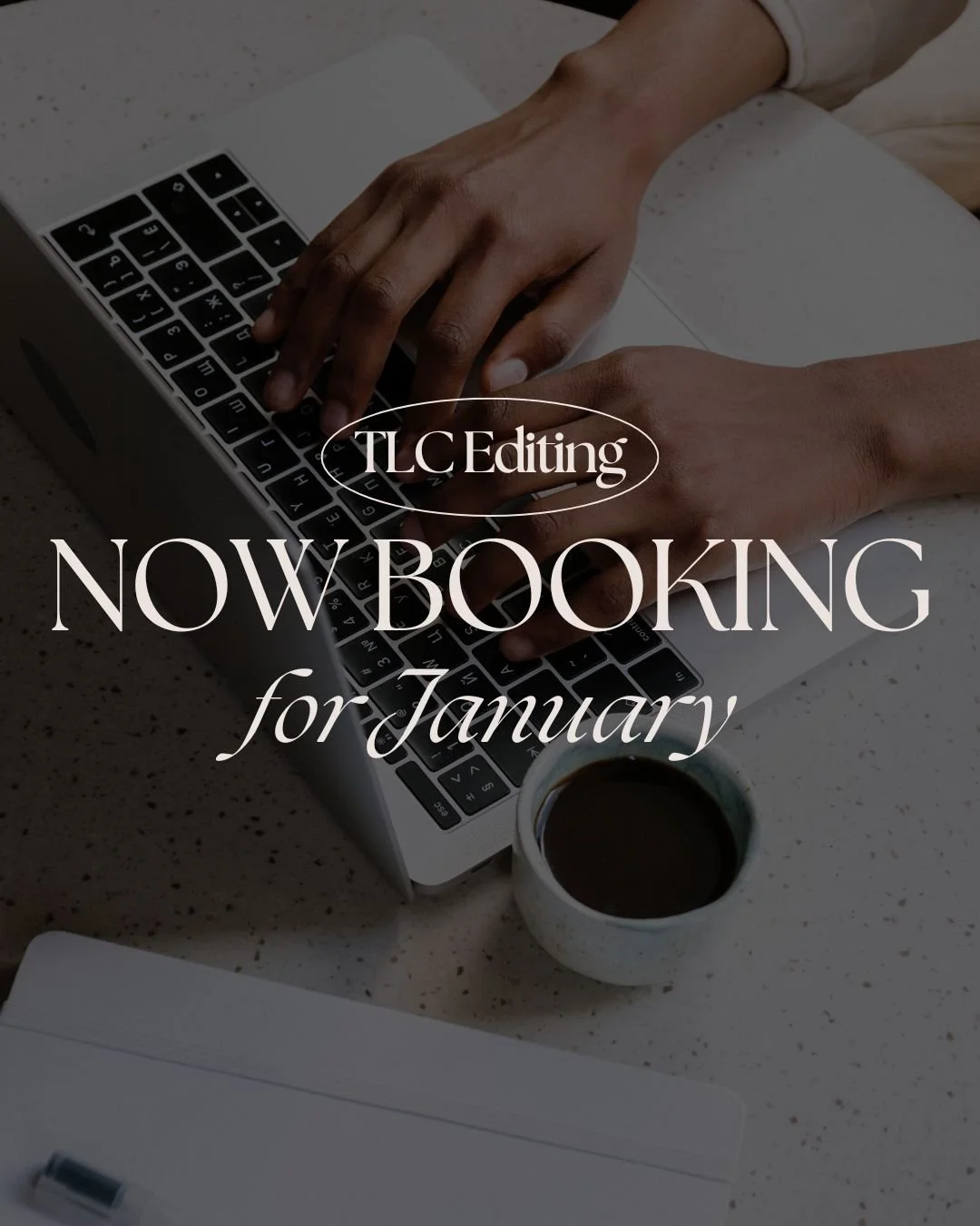 Limited spaces available!

Whether you need another set of eyes to look over the new 2026 training manuals or a comprehensive review of your latest manuscript - let TLC Editing bring your words to the next level.

For more information on what we have