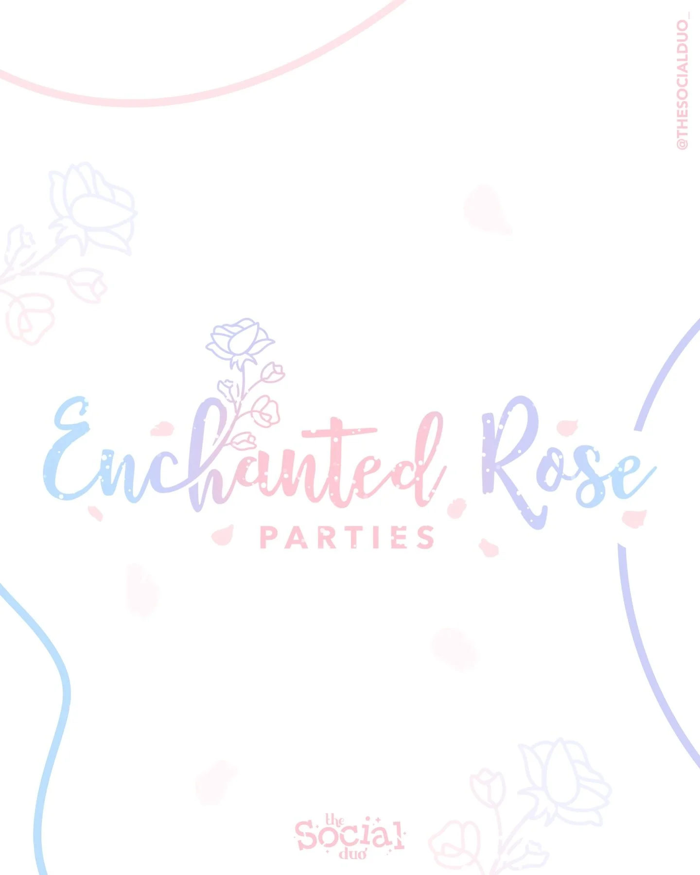 And we are back! 

So let&rsquo;s start the year with a gorgeous logo suite for the lovely @enchantedroseparties !

How absolutely gorgeous is this?! And of course the whole brand was completed in a day.

Our logo suites at &pound;125, completed in a