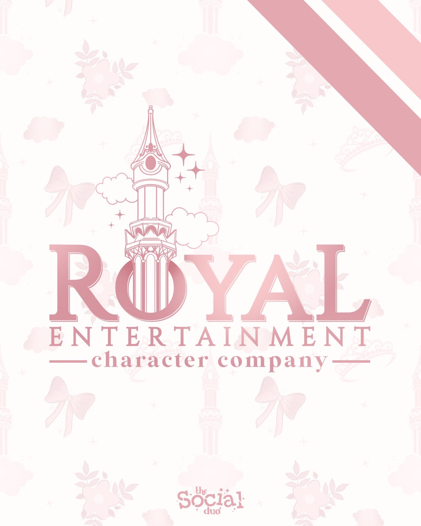 One of the most gorgeous branding we have done for @royalentevents , just love the castle tower in the O.

So excited for 2026 and all the amazing companies we get to work with! 

Head to the link in our bio to work with us! Spaces available from Feb