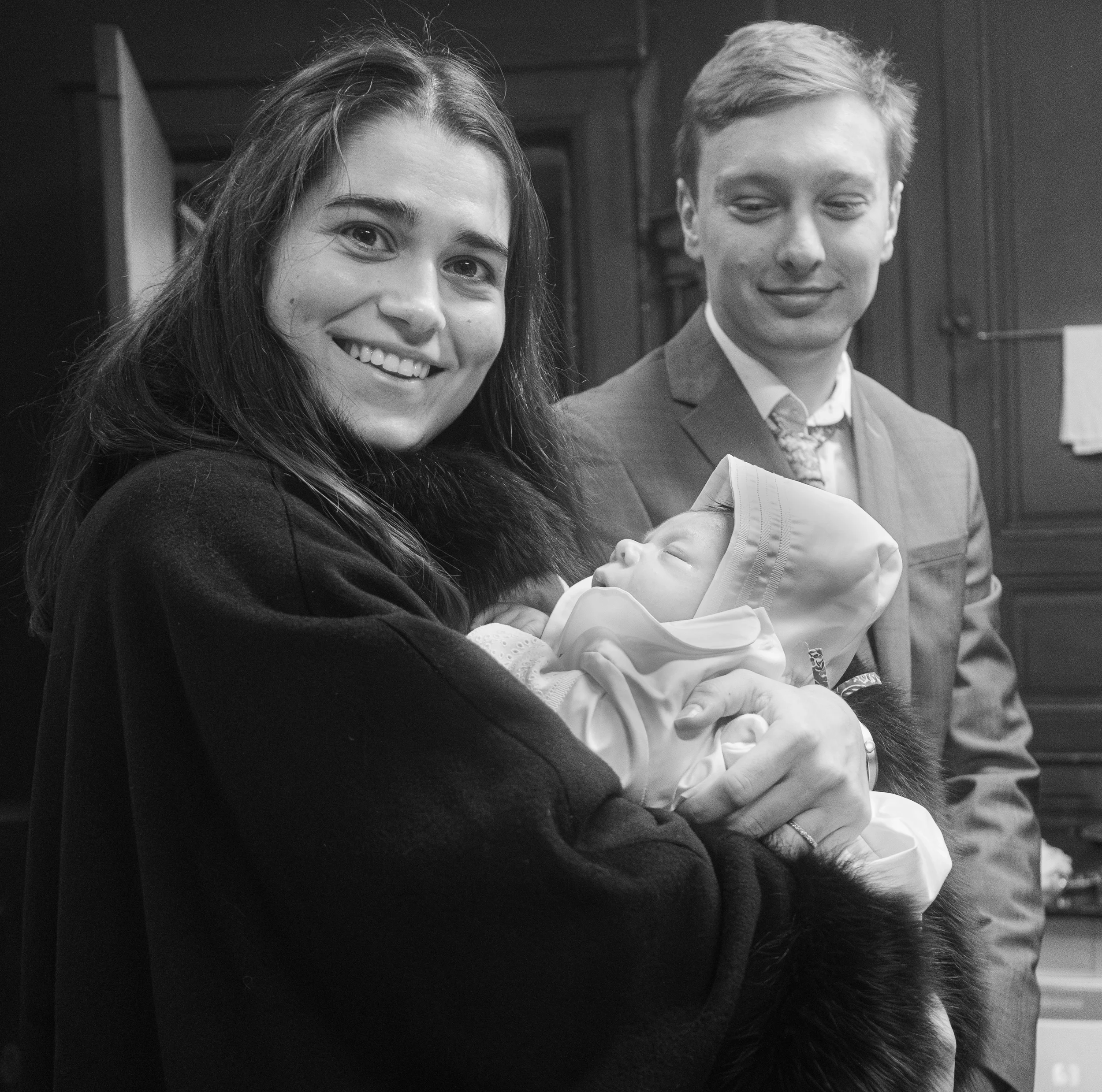 Baptême de Louis, en Normandie à Rouen.