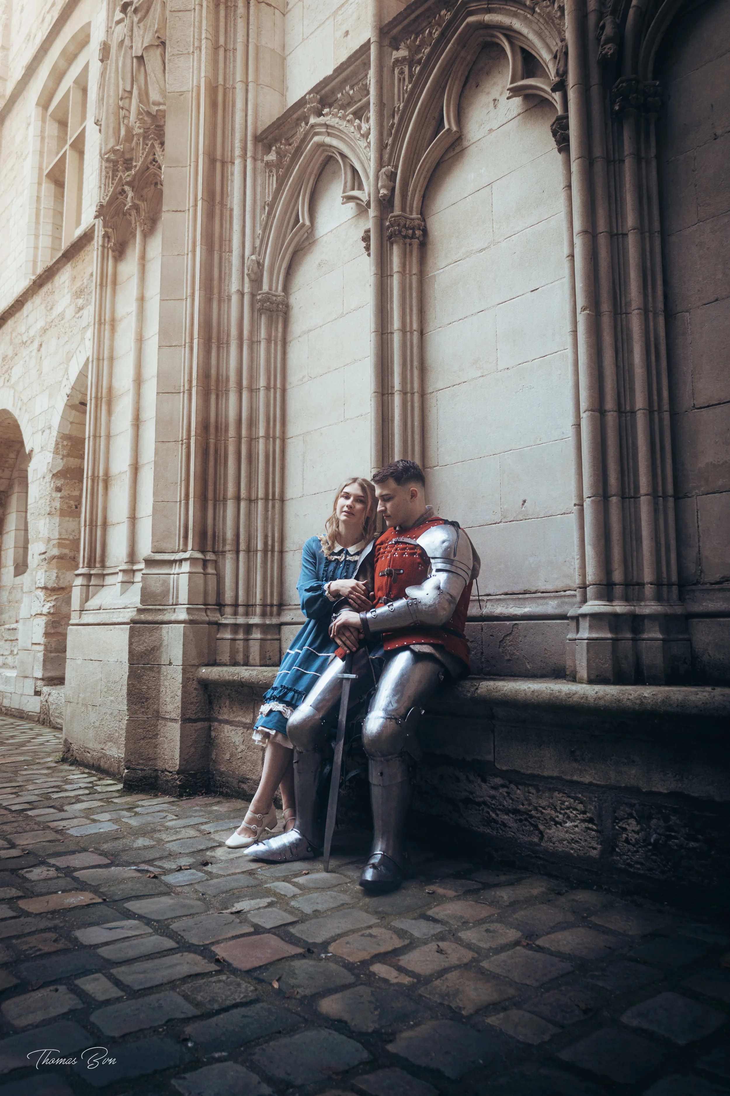 Portraits Anna & Benjamin cathédrale de Rouen