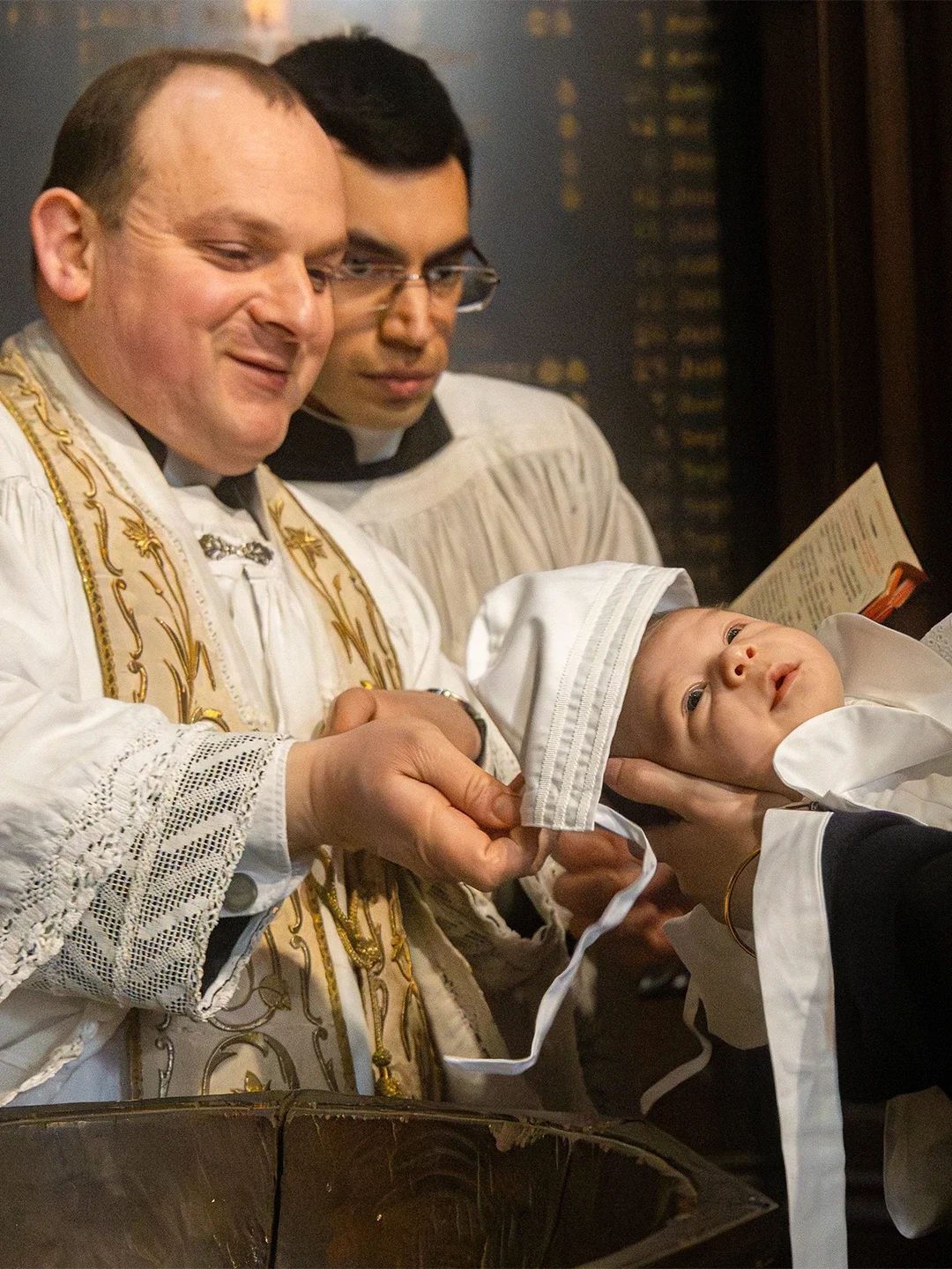 Baptême de Louis, en Normandie à Rouen.