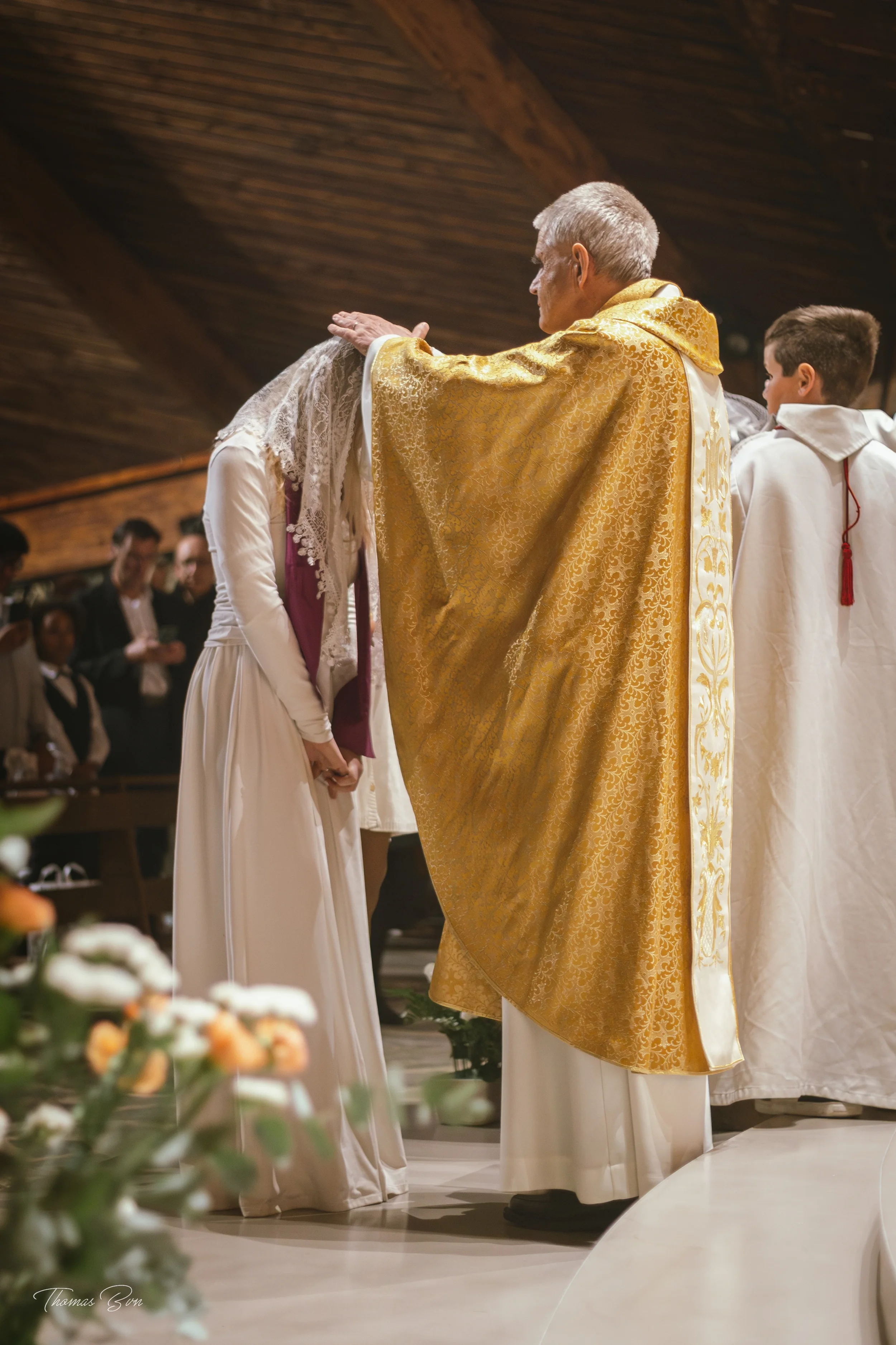 Baptême de Gaelle à Mont Saint Aignan, Normandie