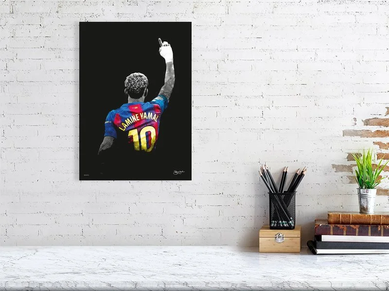 Lamine Yamal Art Print - The Chosen One