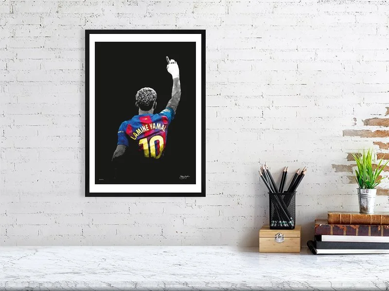 Lamine Yamal Art Print - The Chosen One