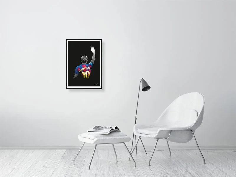 Lamine Yamal Art Print - The Chosen One
