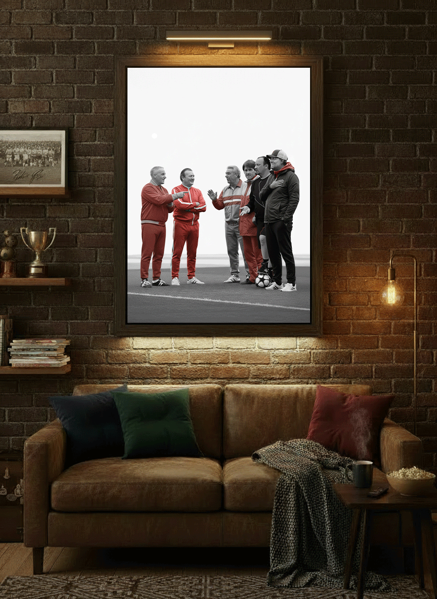 Anfield Masters - Liverpool FC Managers Poster