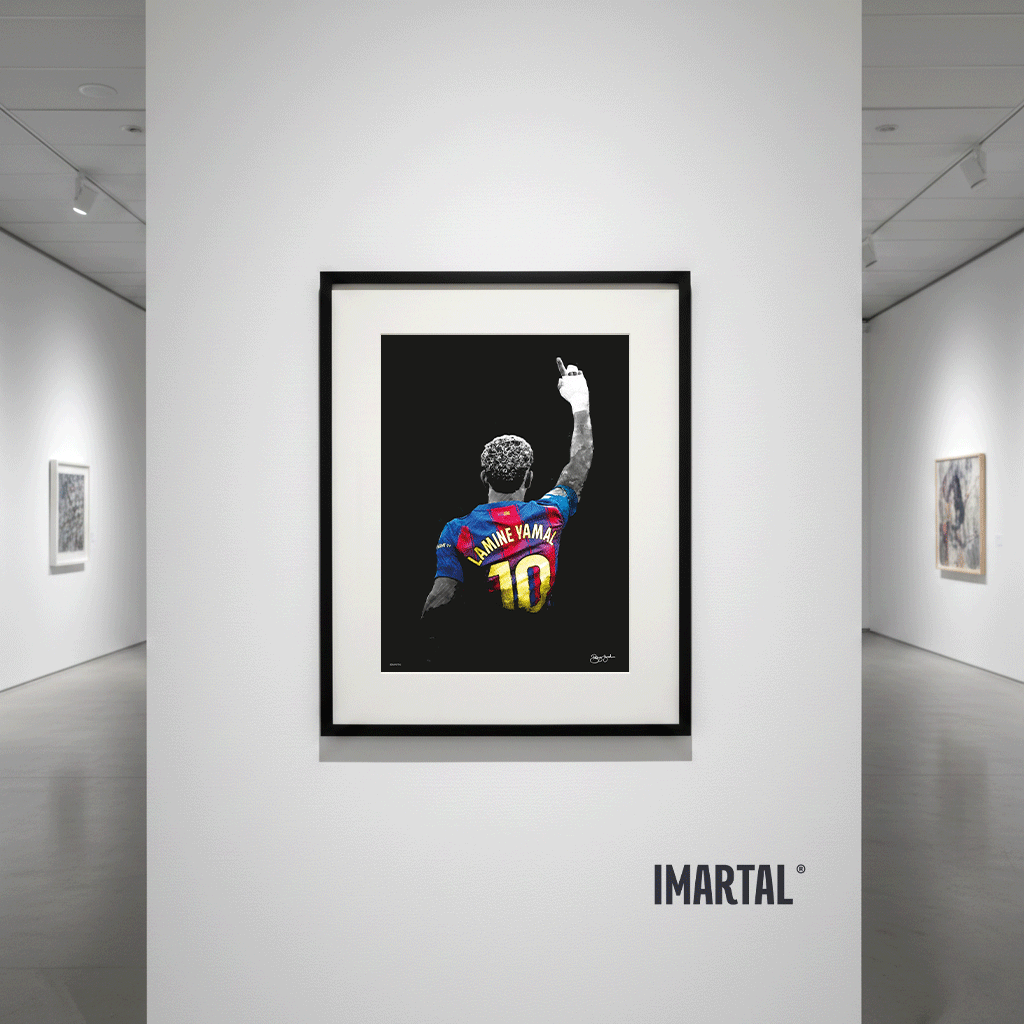 Lamine Yamal Art Print - The Chosen One