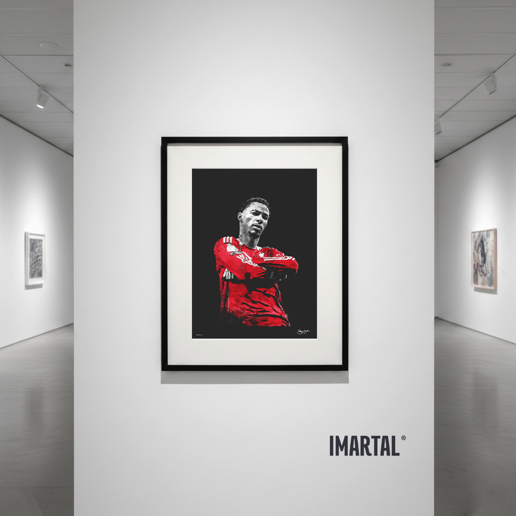 Hugo Ekitiké Art Print - The New King of the Kop