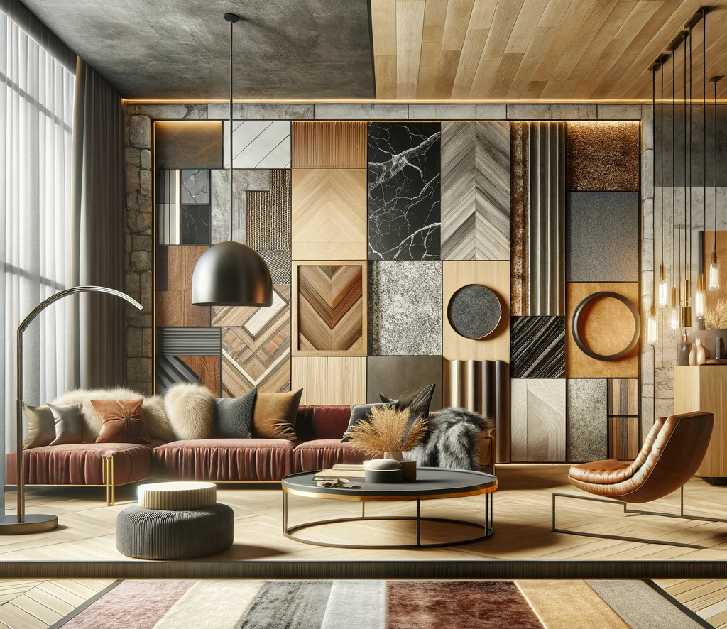 Embracing Eclectic Material and Texture Mix