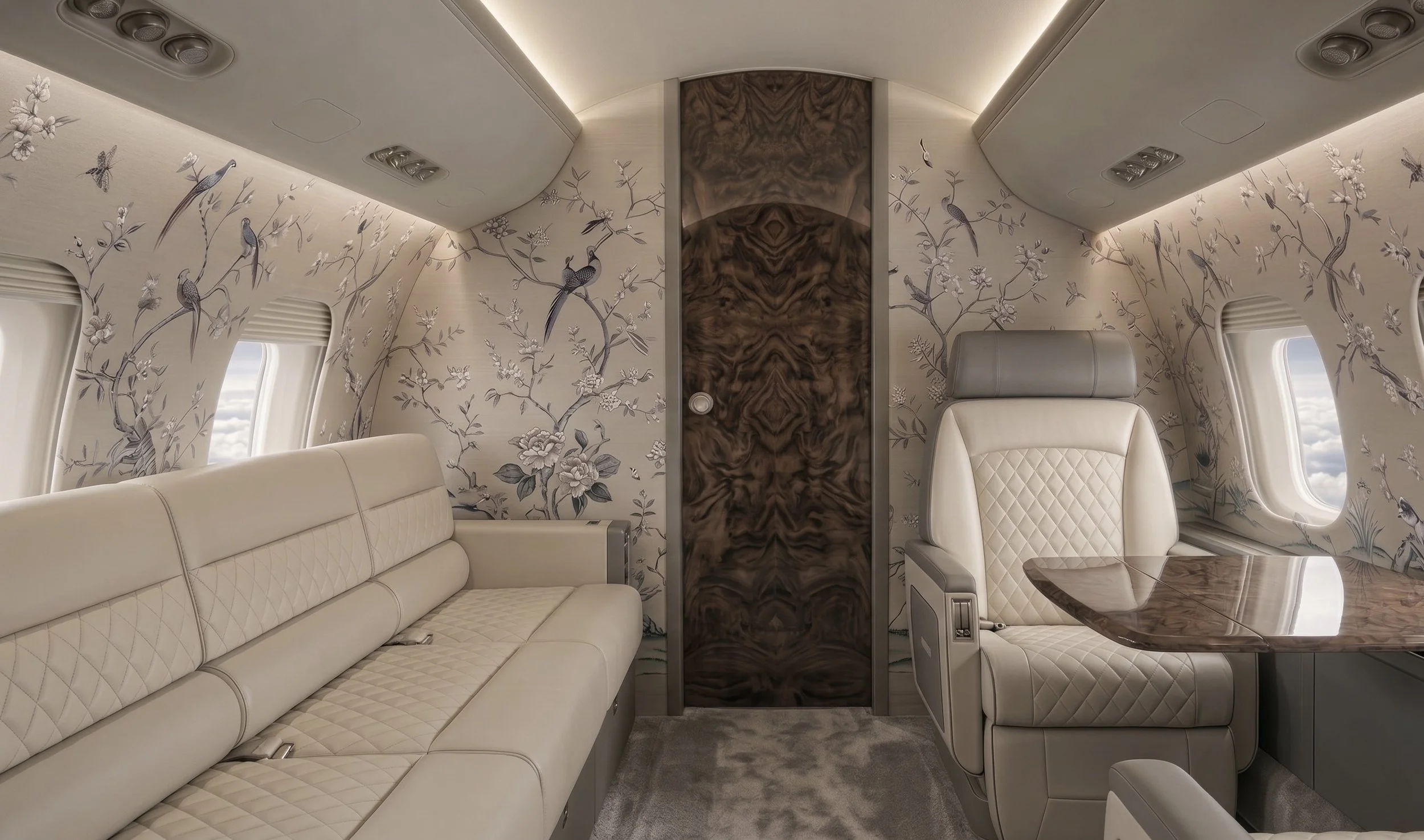 Global 6500 Lounge Area Zone 3