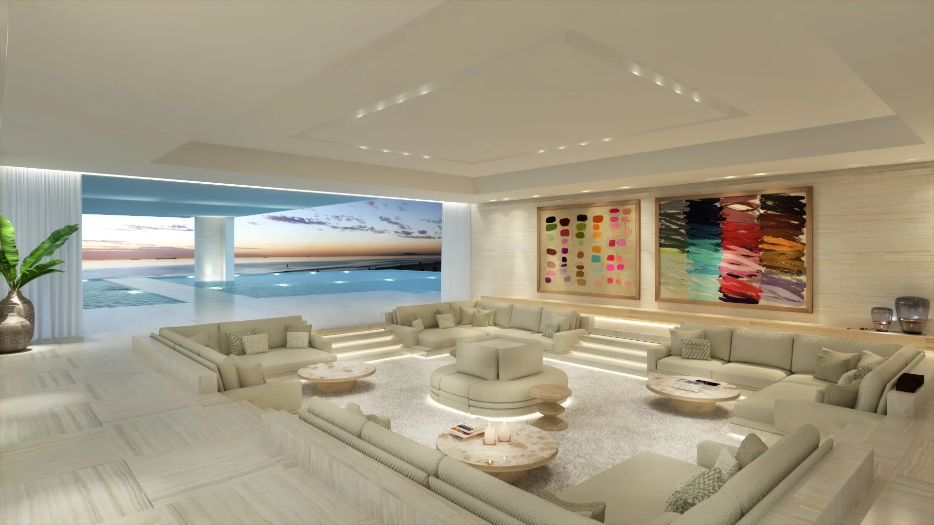 Sunken Conversation Pit