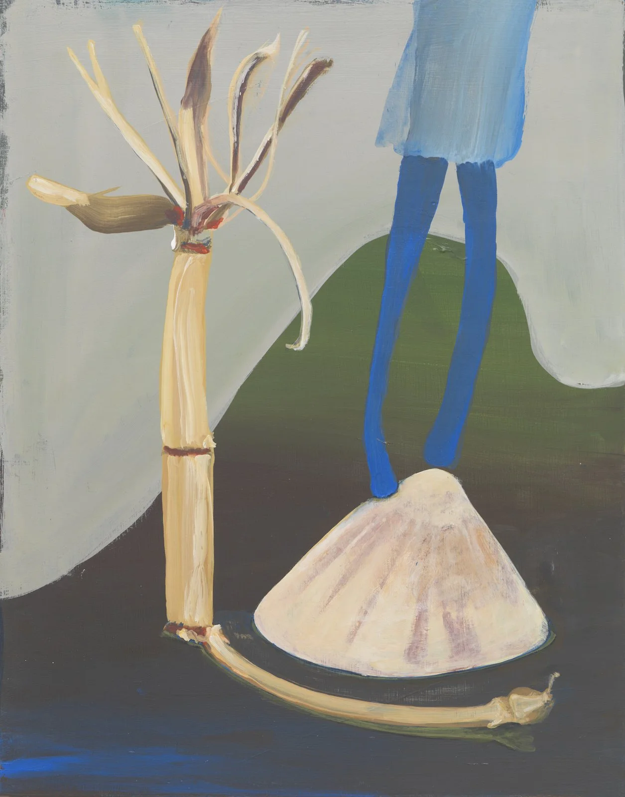 Tides Up, 2024, Acrylic Gouache on Board, 30.5 x 23cm