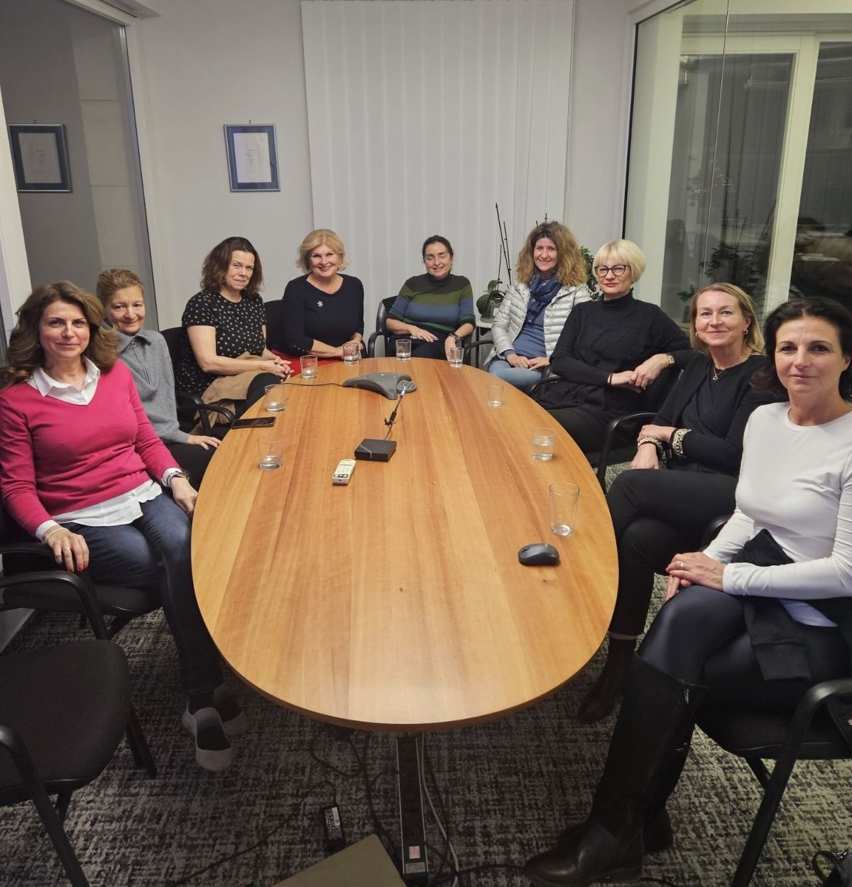 Az Ars Vivendi Egyesület tagjai az alakuló ülésen