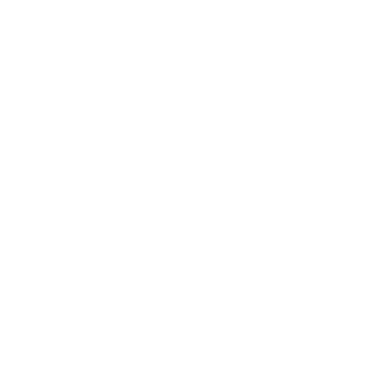 White clock icon on a black background.