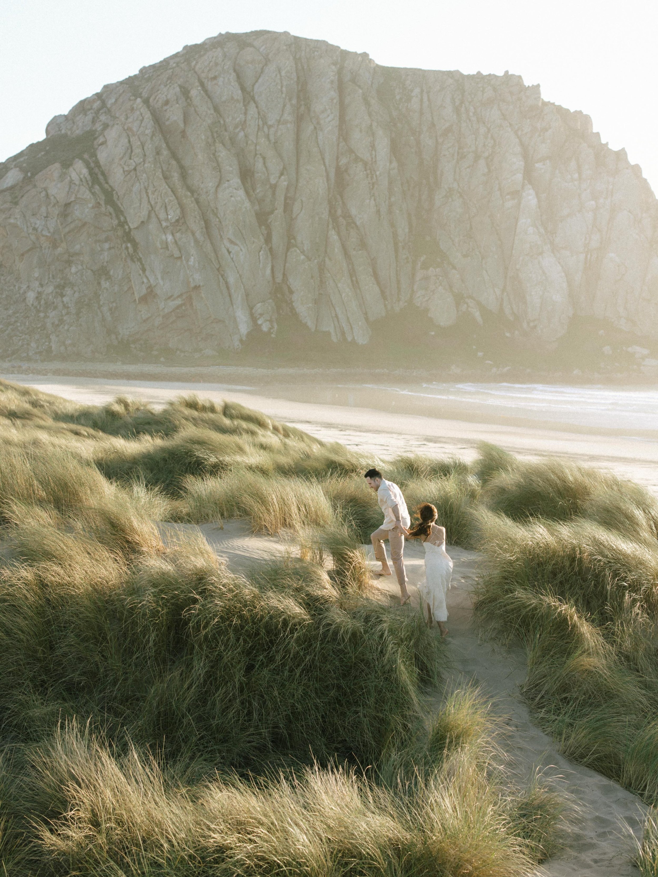 K &amp; G on the coast in San Luis Obispo, can't wait for their wedding in Nov ✨