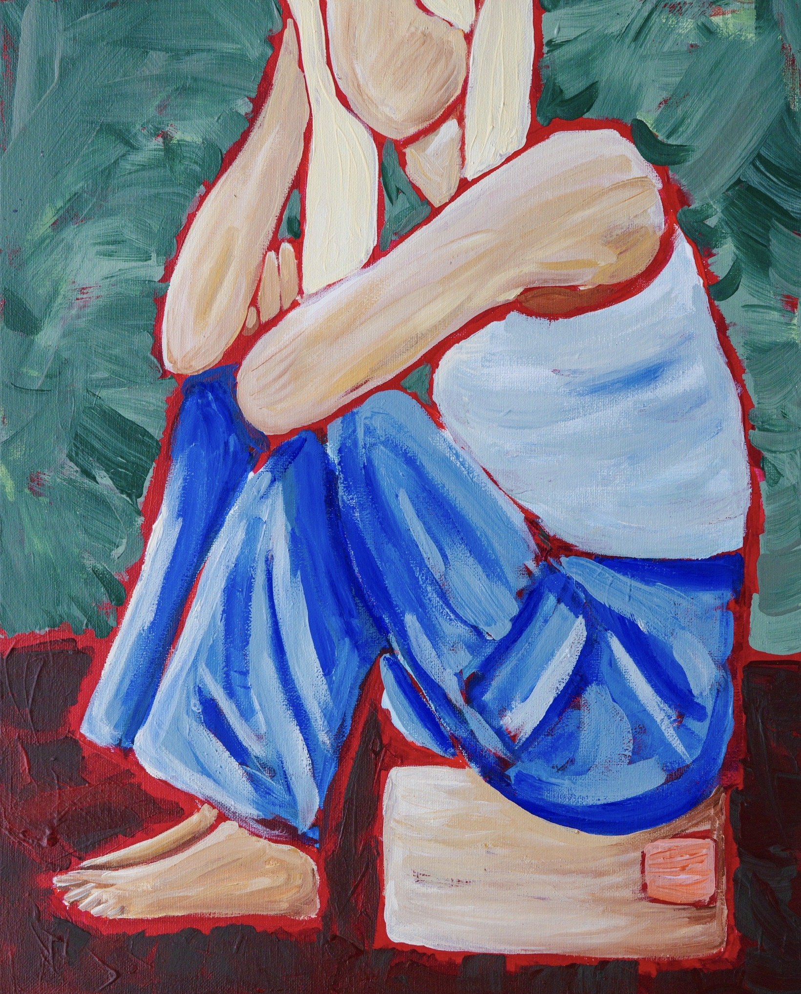 'Char & BODHi’

2026

Acrylic on Stretched Canvas

41 x 51cm

Exhibition price: $350