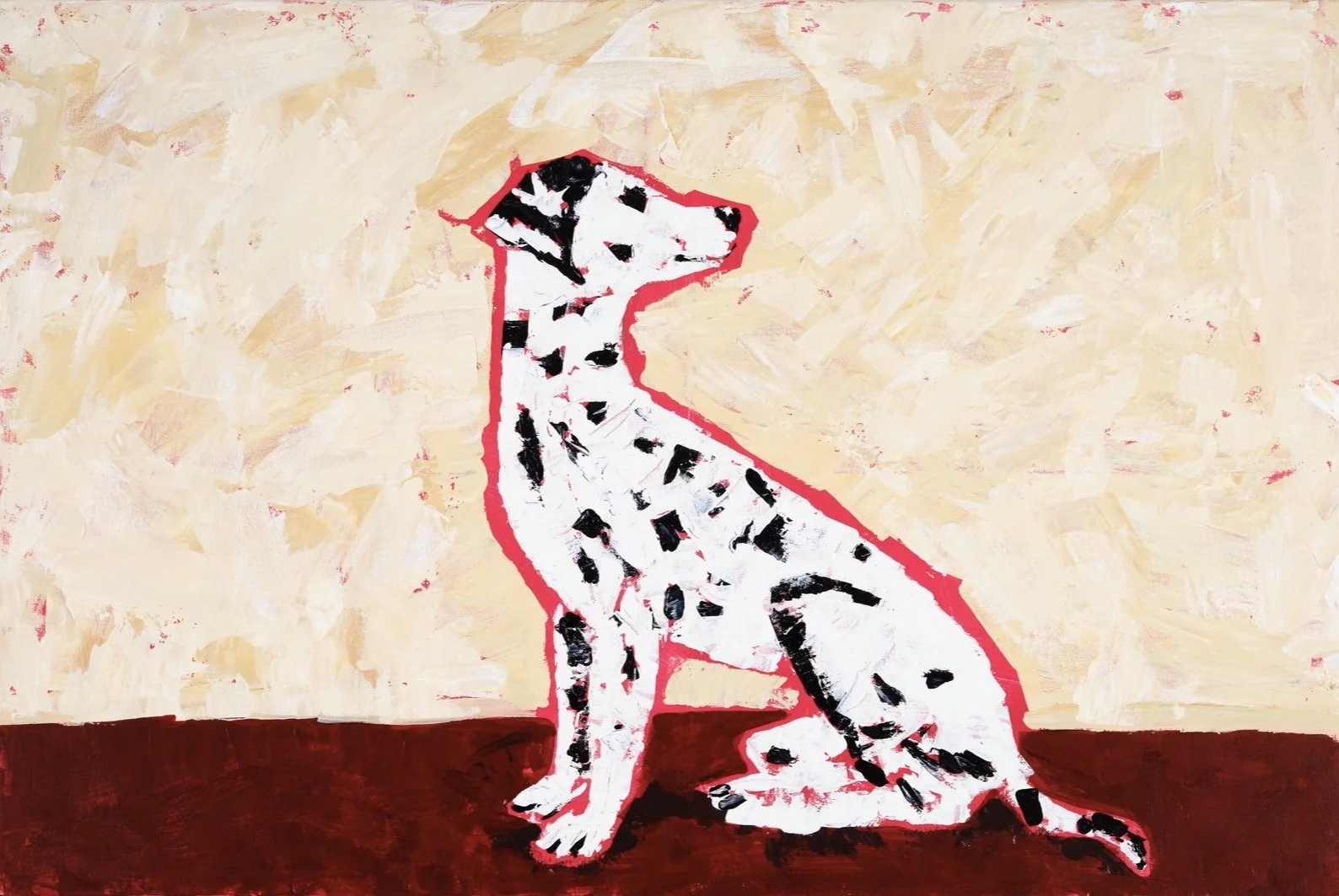 'The Dalmatian’

2026

Acrylic on Stretched Canvas

59 x 90cm

Exhibition price: $800