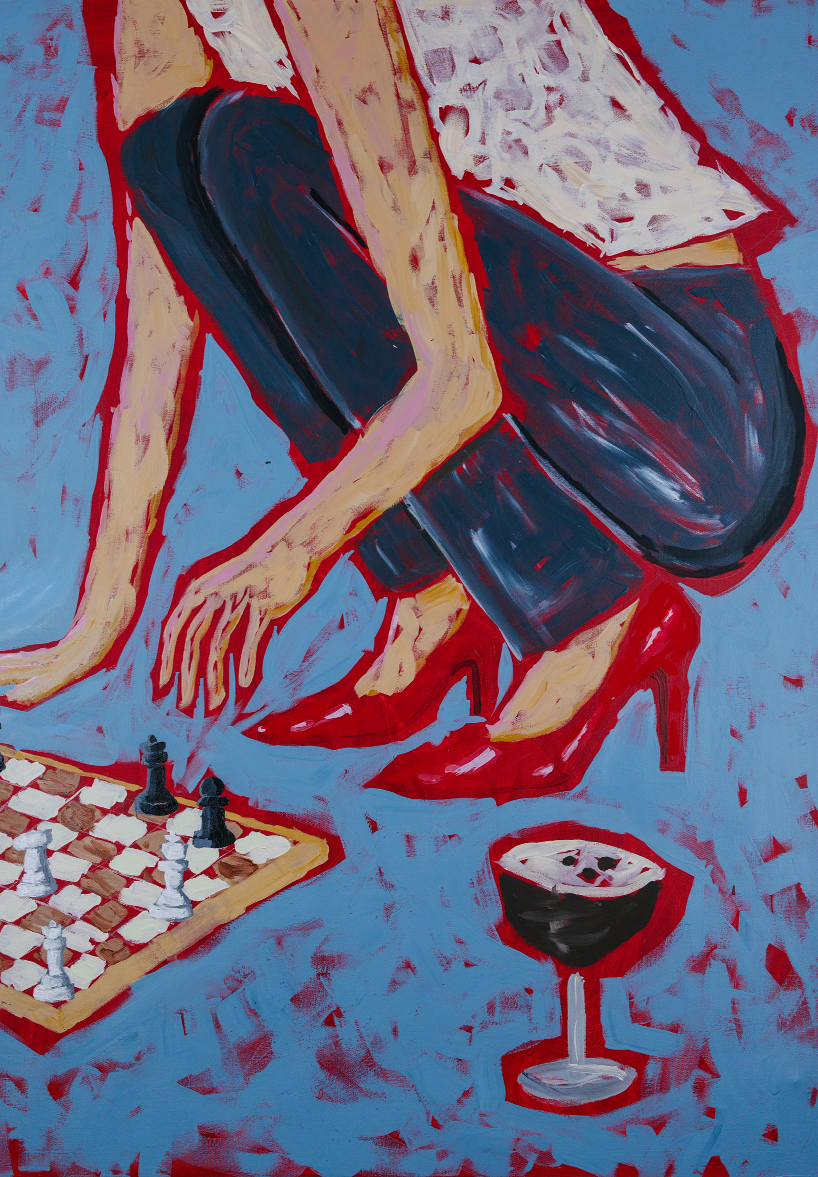 'Her’

2026

Acrylic on Stretched Canvas

91 x 122cm

Exhibition price: $1,800