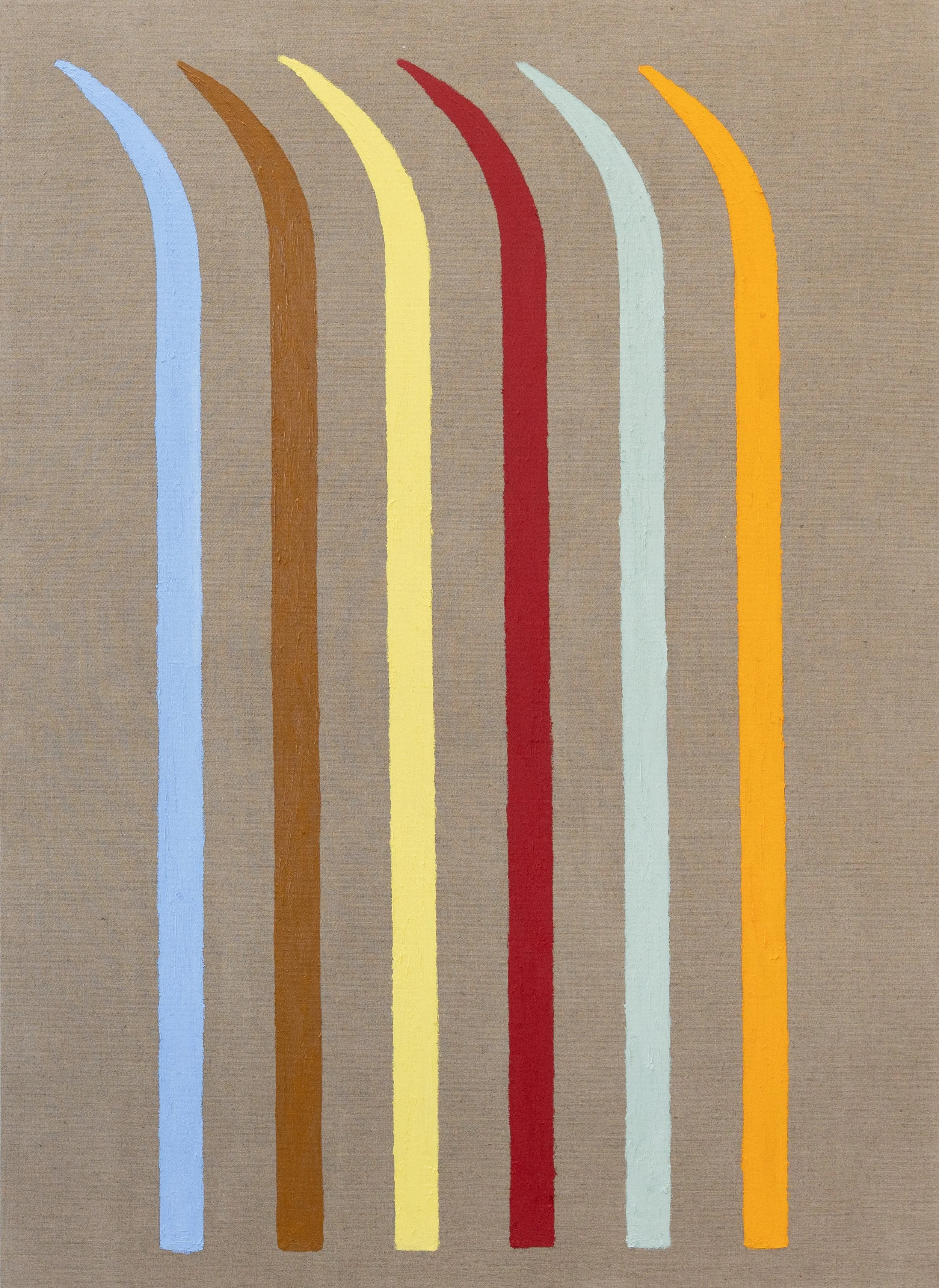 Pairless Couples I, 2025, Oil and oil stick on linen, 179 cm x 131 cm
