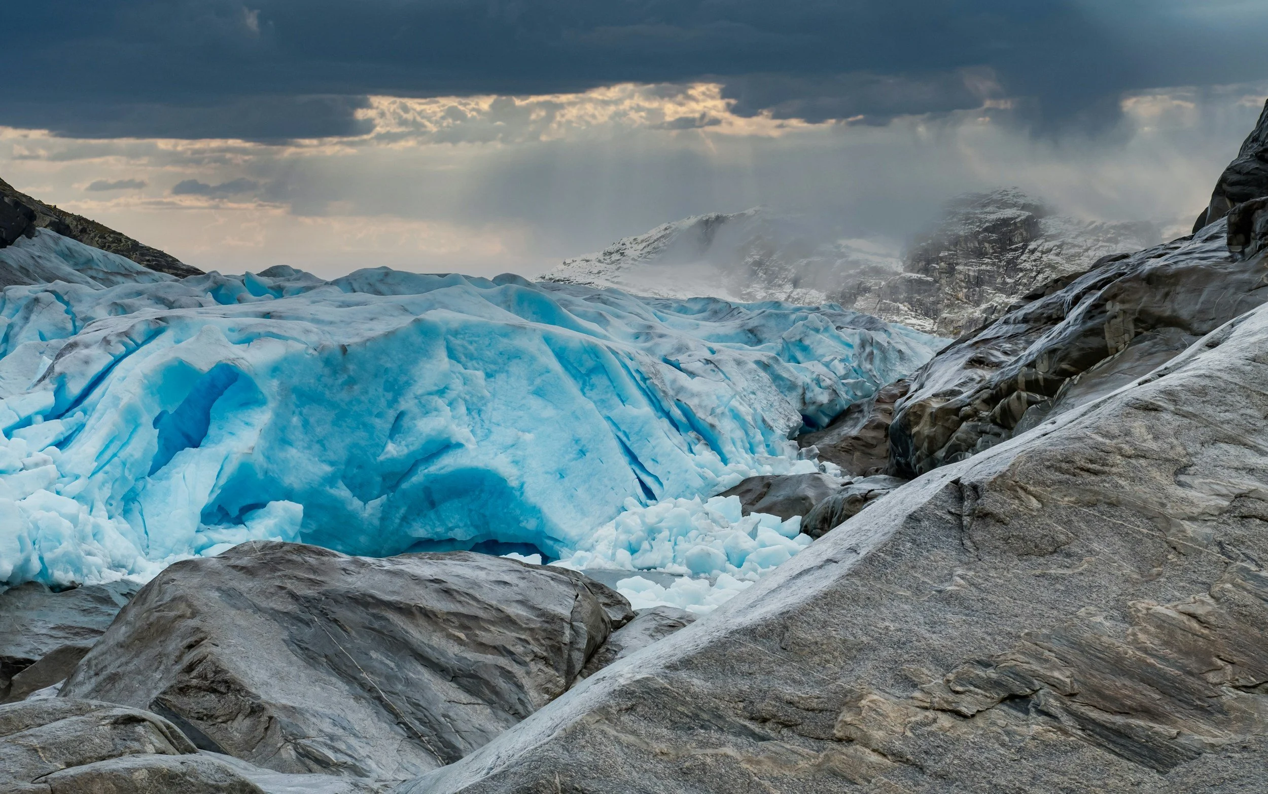 Tindesportens far på Jostedalsbreen