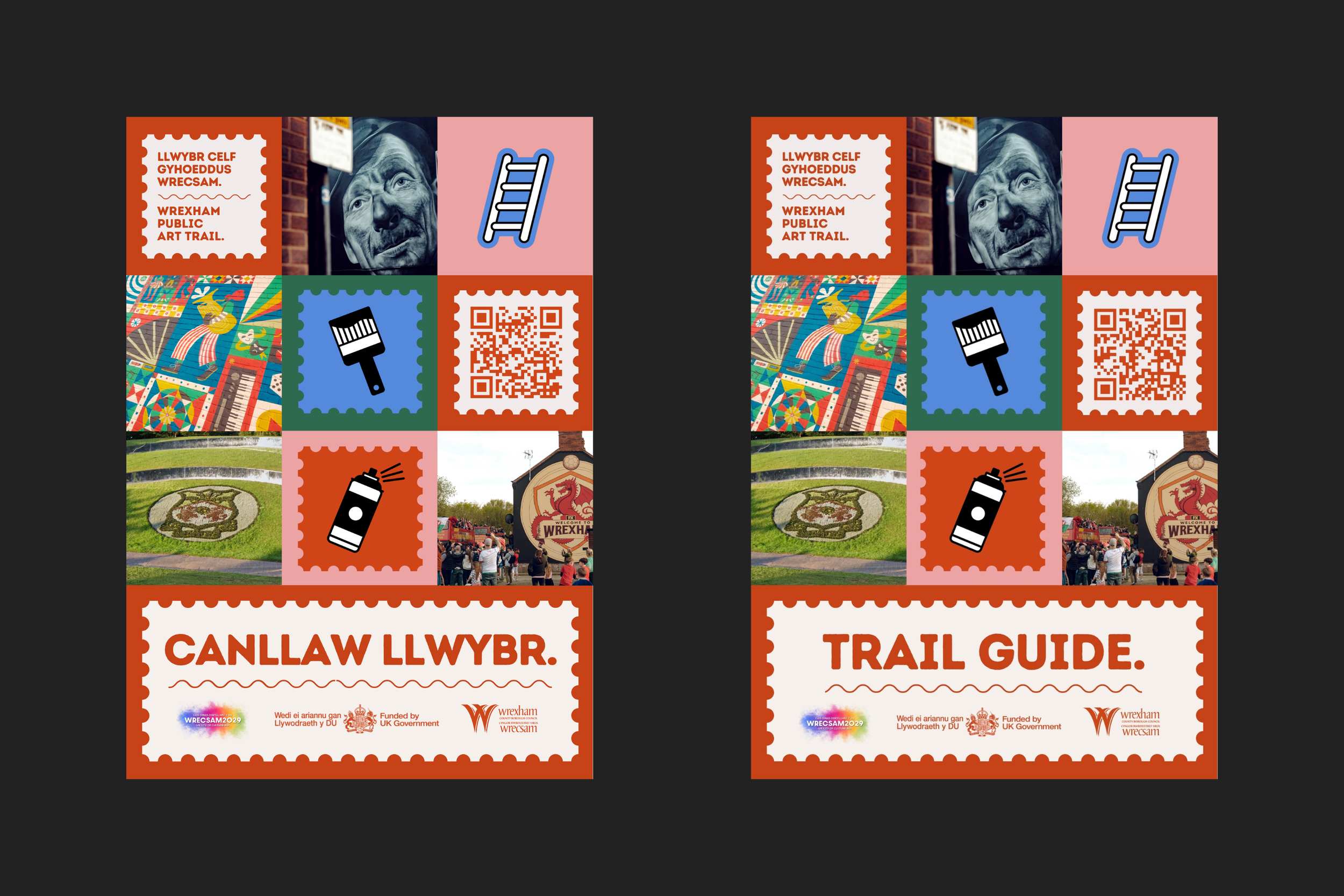 Llwybr Celf Gyhoeddus Wrecsam · Wrexham Public Art Trail