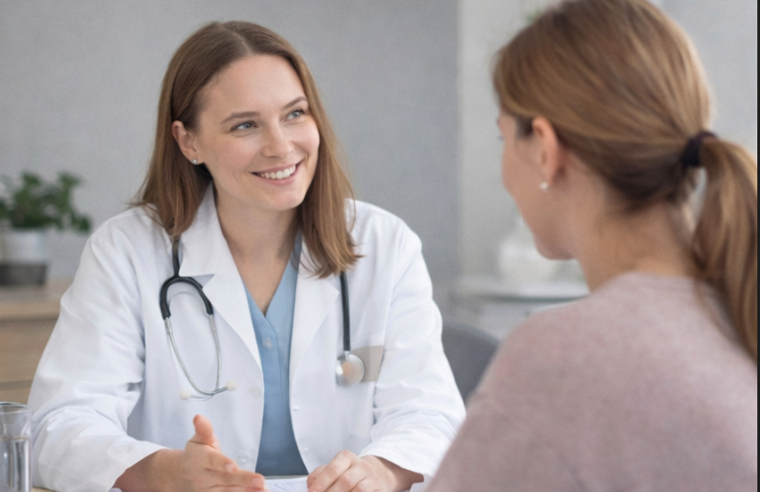 Lääkärin lempeä ja luottamuksellinen tuki painonhallinnassa  GLP-1-hoidon aikana