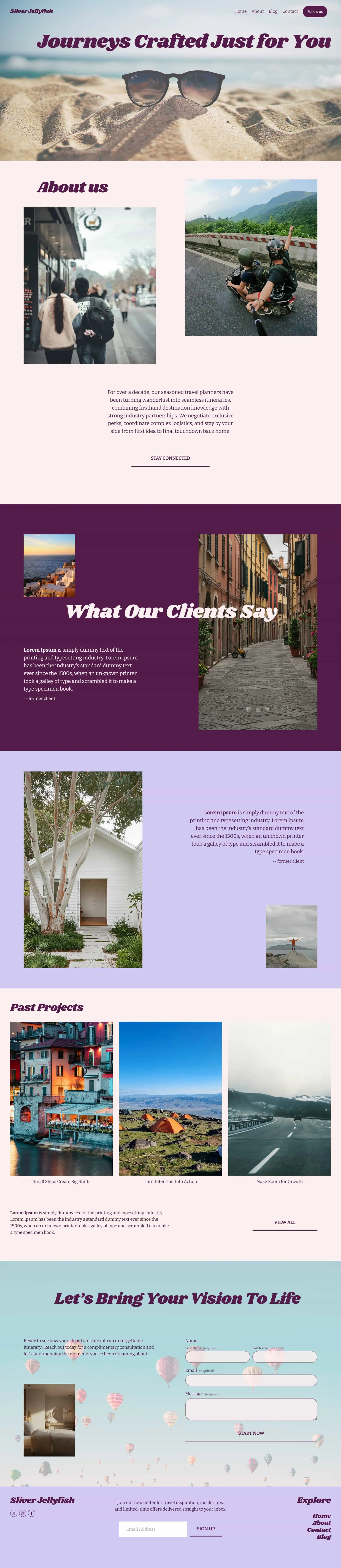 sliver-jellyfish-homepage