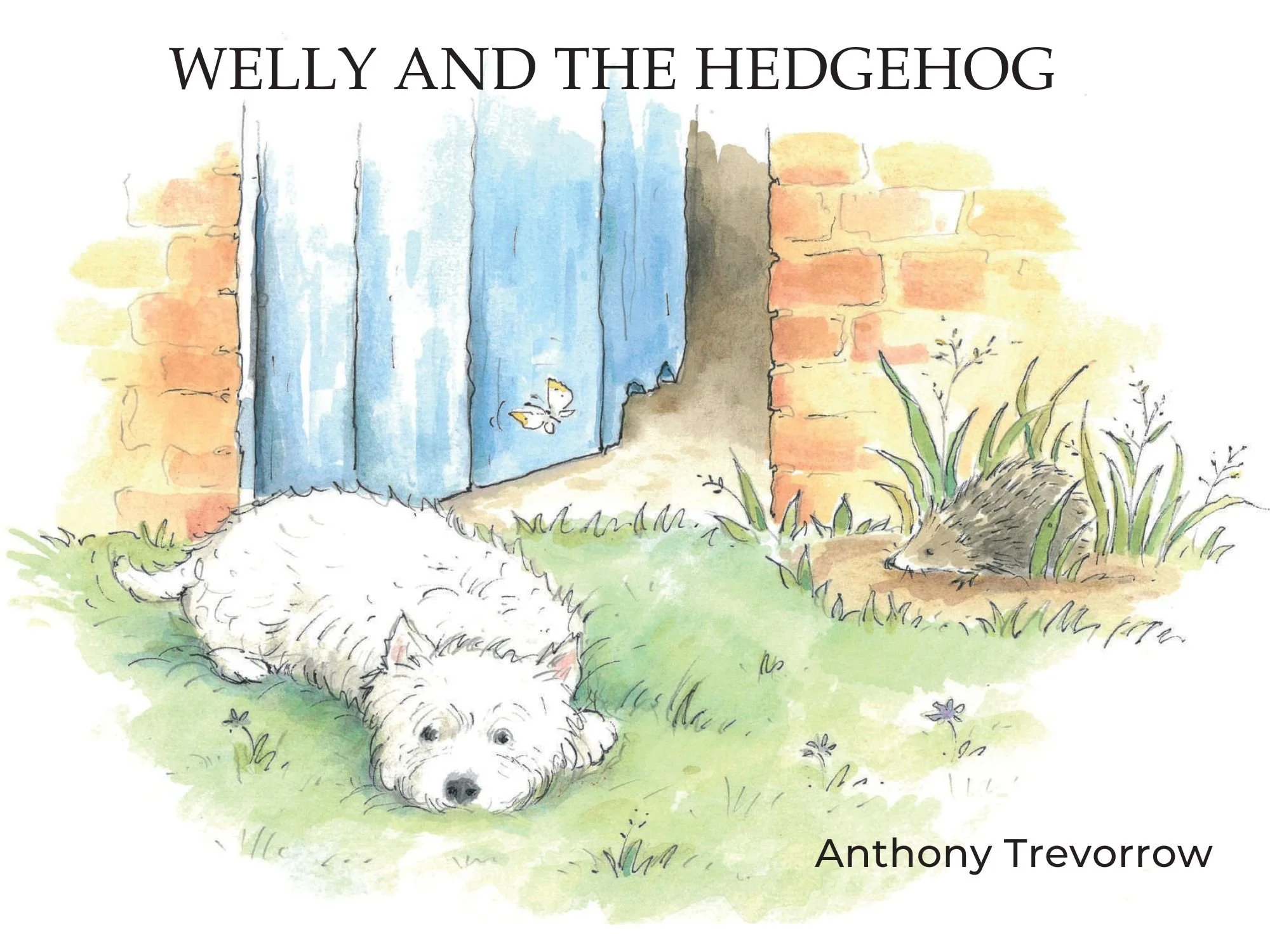 Cover image of Welly and the Hedgehog with illustrations by Frank Endersby