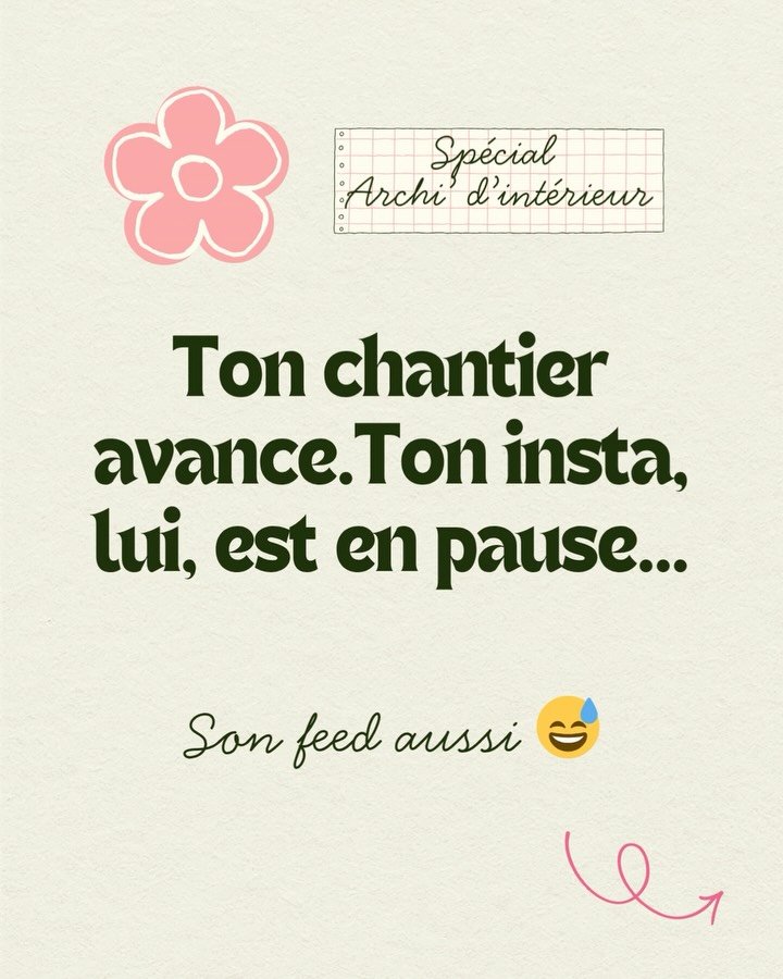 La fausse bonne id&eacute;e de penser que tu ne peux rien montrer quand ton projet n&rsquo;est pas fini...

Tu as tellement de mati&egrave;re pour ton contenu mais tu n&rsquo;en as pas encore conscience.

Lis ce carrousel, tu seras surprise de tout c